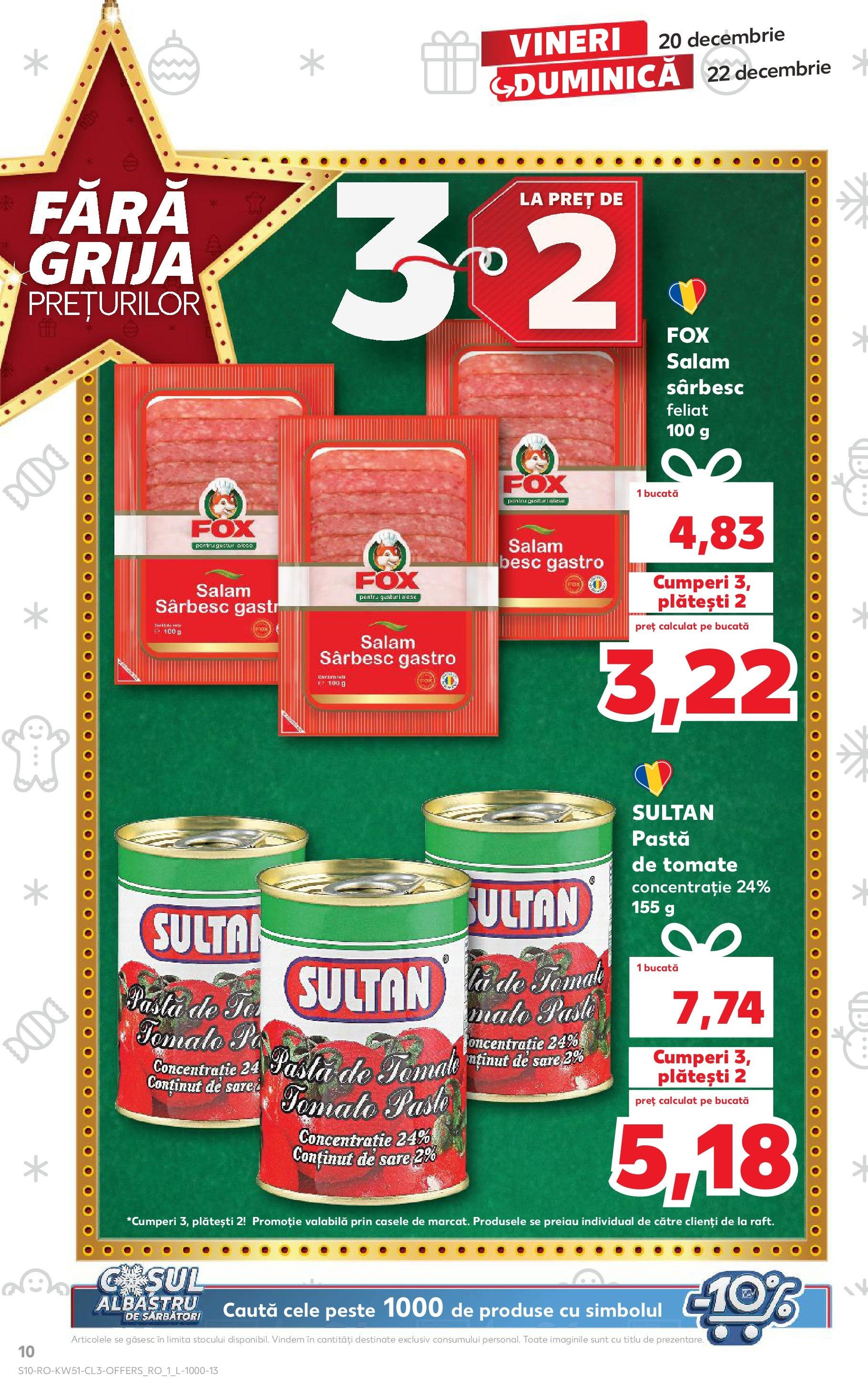 kaufland - Catalog Kaufland valabil din 20.12. - 22.12. - page: 10