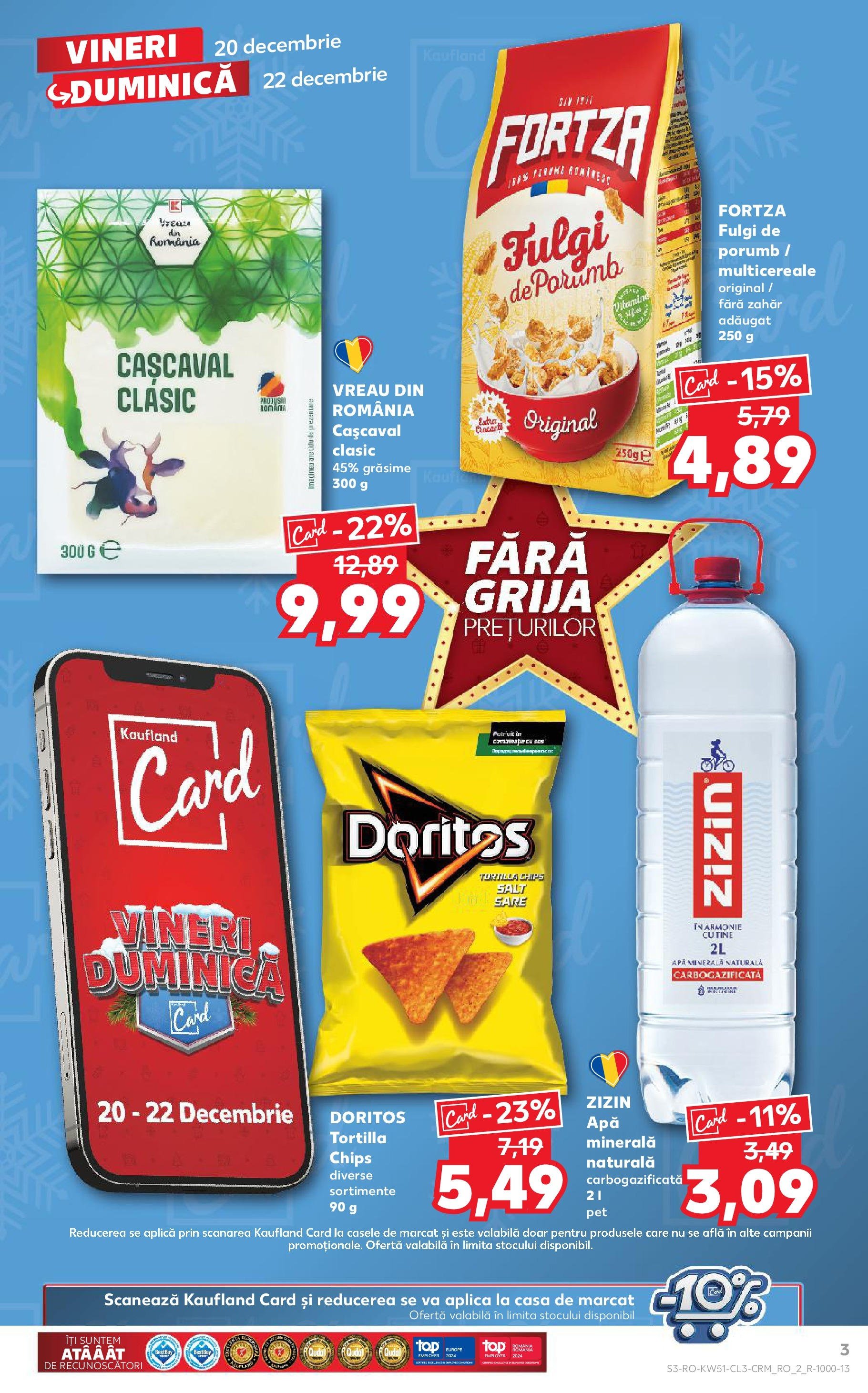 kaufland - Catalog Kaufland valabil din 20.12. - 22.12. - page: 3