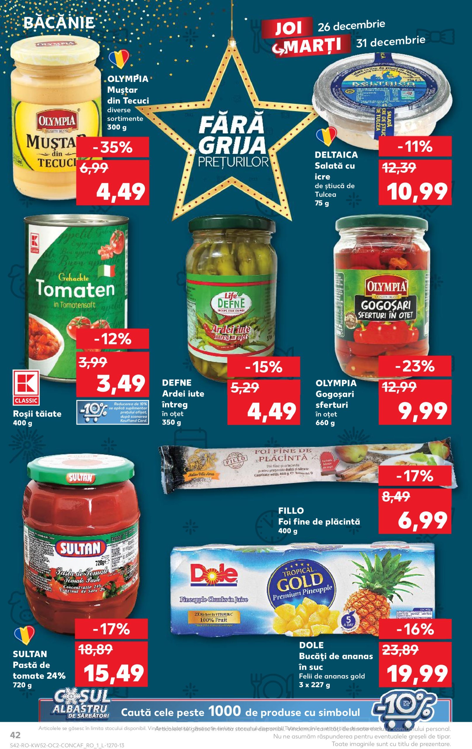 kaufland - Catalog Kaufland valabil din 26.12. - 31.12. - page: 42