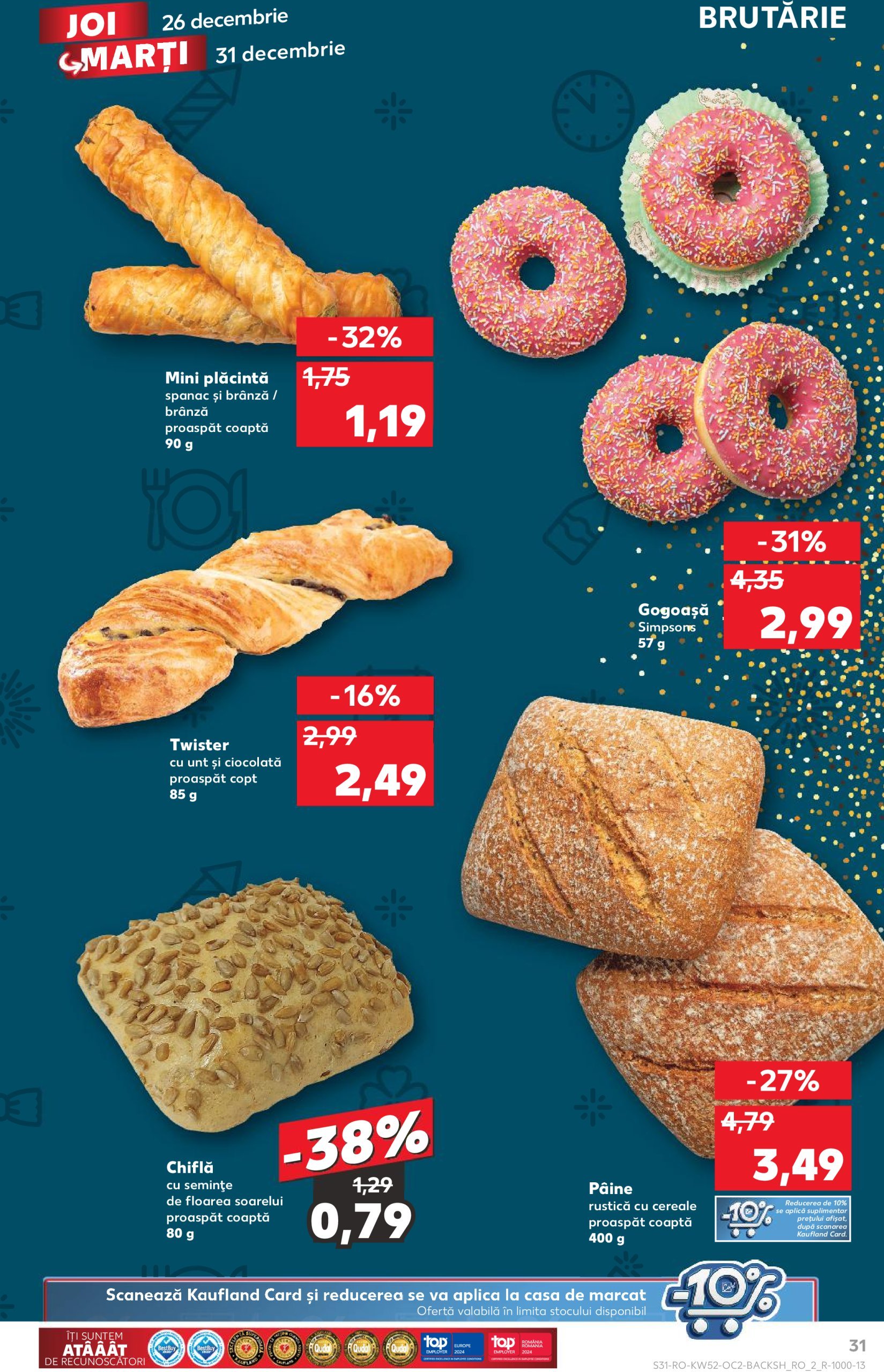 kaufland - Catalog Kaufland valabil din 26.12. - 31.12. - page: 31