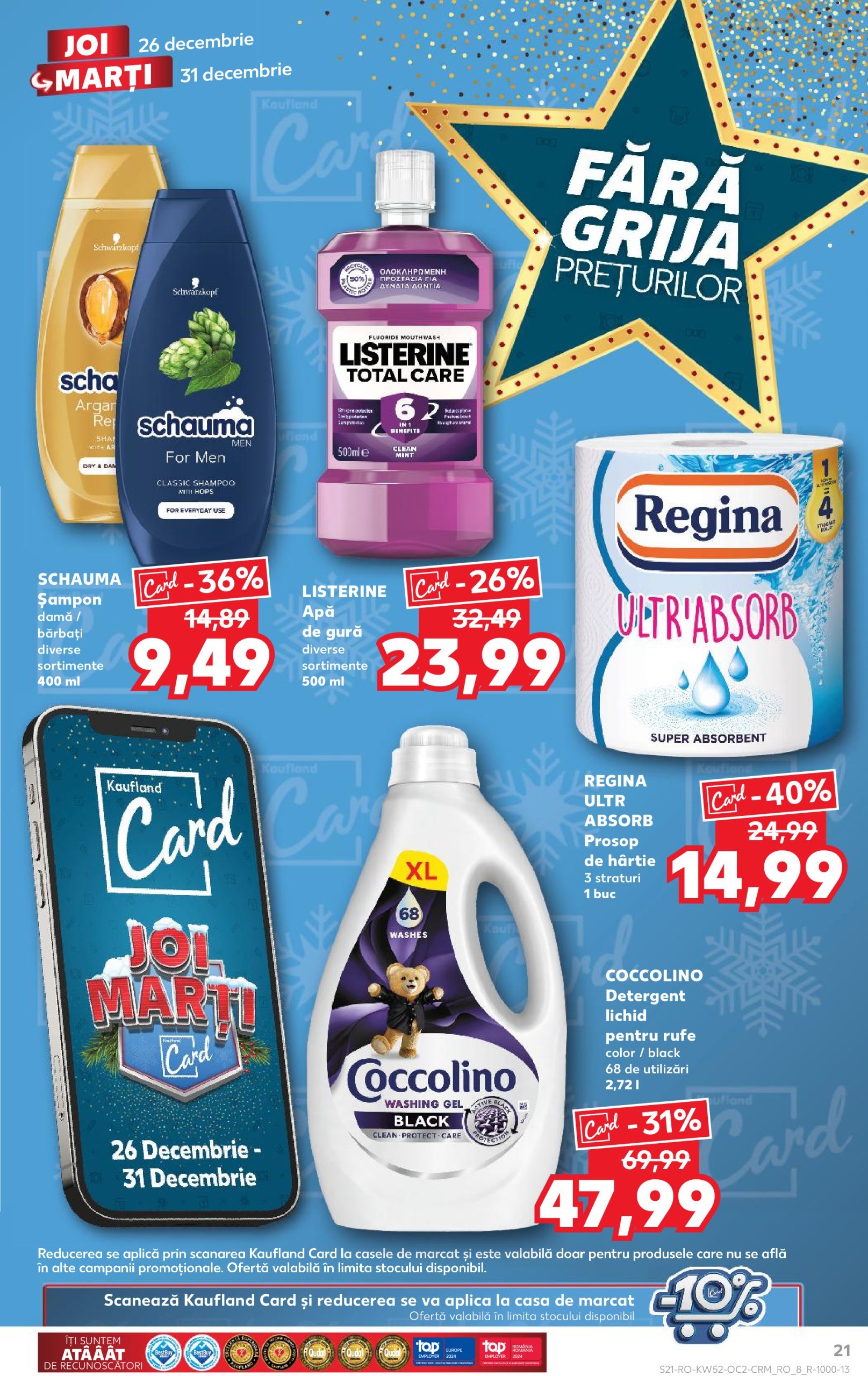 kaufland - Catalog Kaufland valabil din 26.12. - 31.12. - page: 21