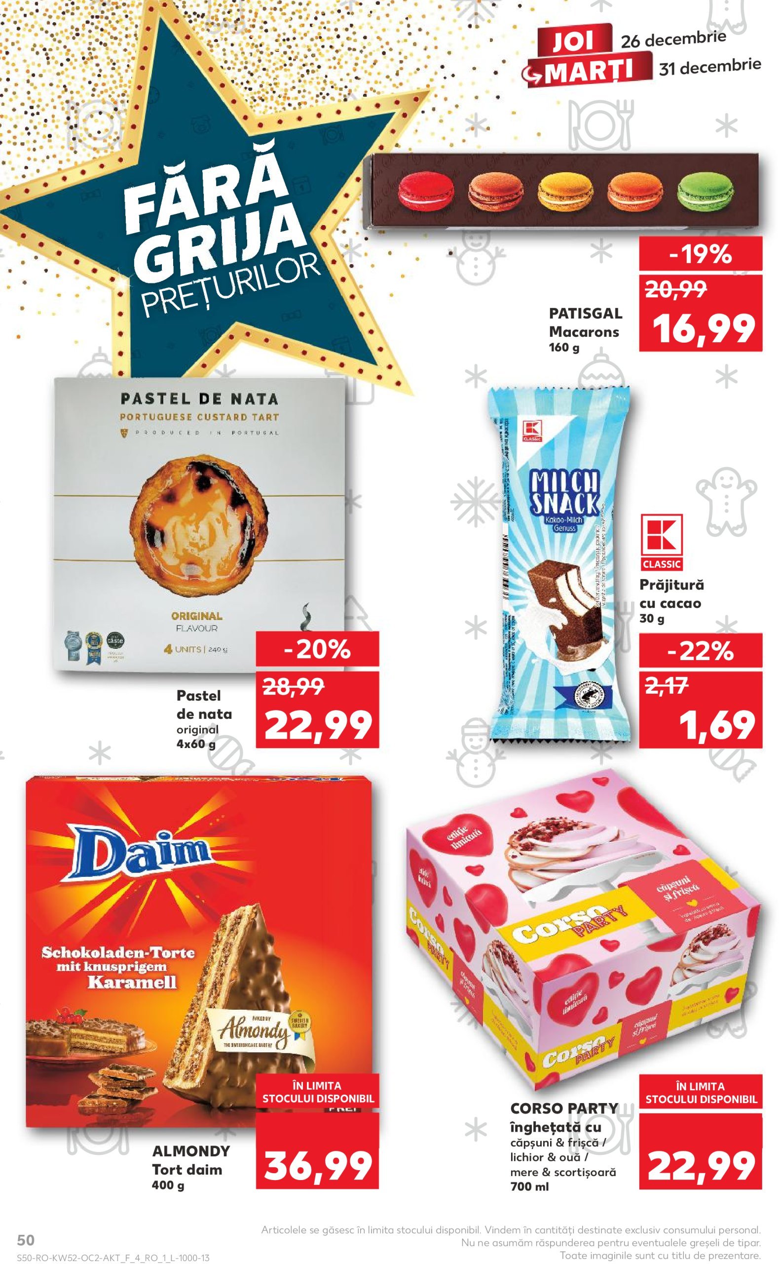 kaufland - Catalog Kaufland valabil din 26.12. - 31.12. - page: 50