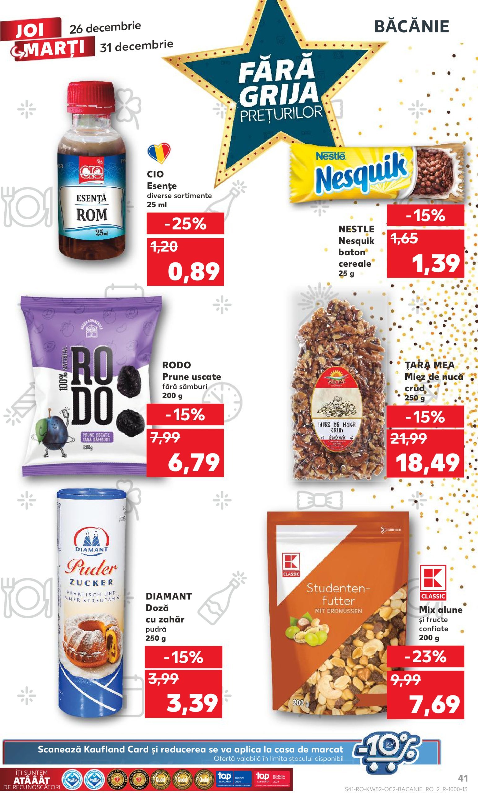 kaufland - Catalog Kaufland valabil din 26.12. - 31.12. - page: 41