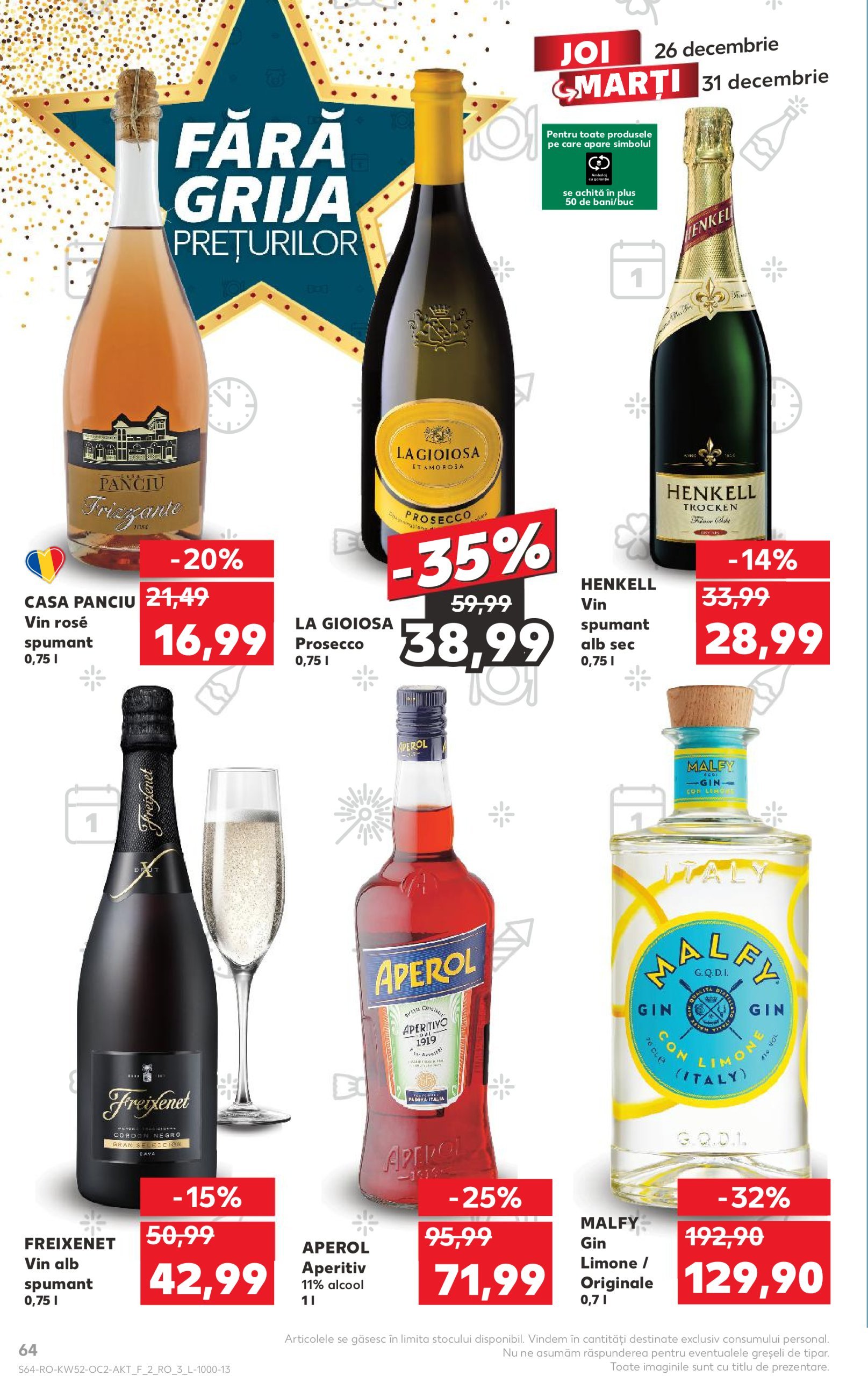 kaufland - Catalog Kaufland valabil din 26.12. - 31.12. - page: 64