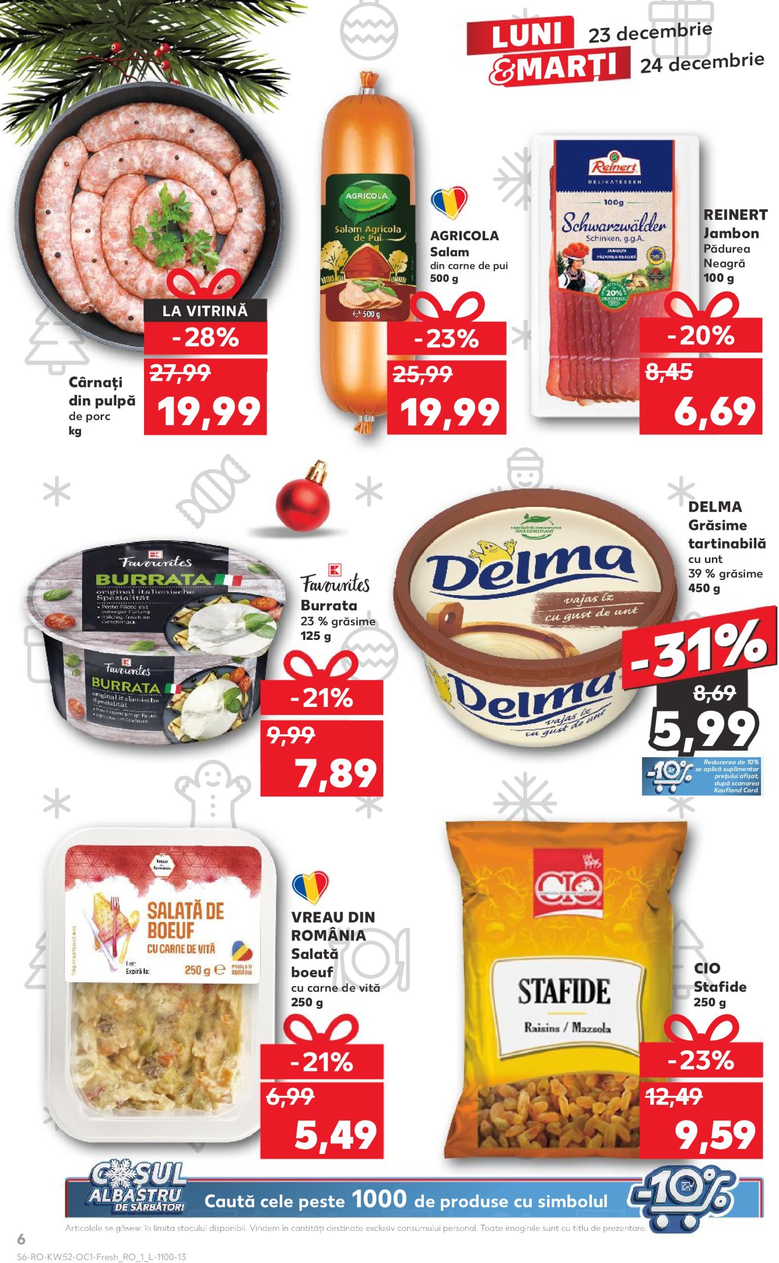 kaufland - Catalog Kaufland valabil din 23.12. - 24.12. - page: 6