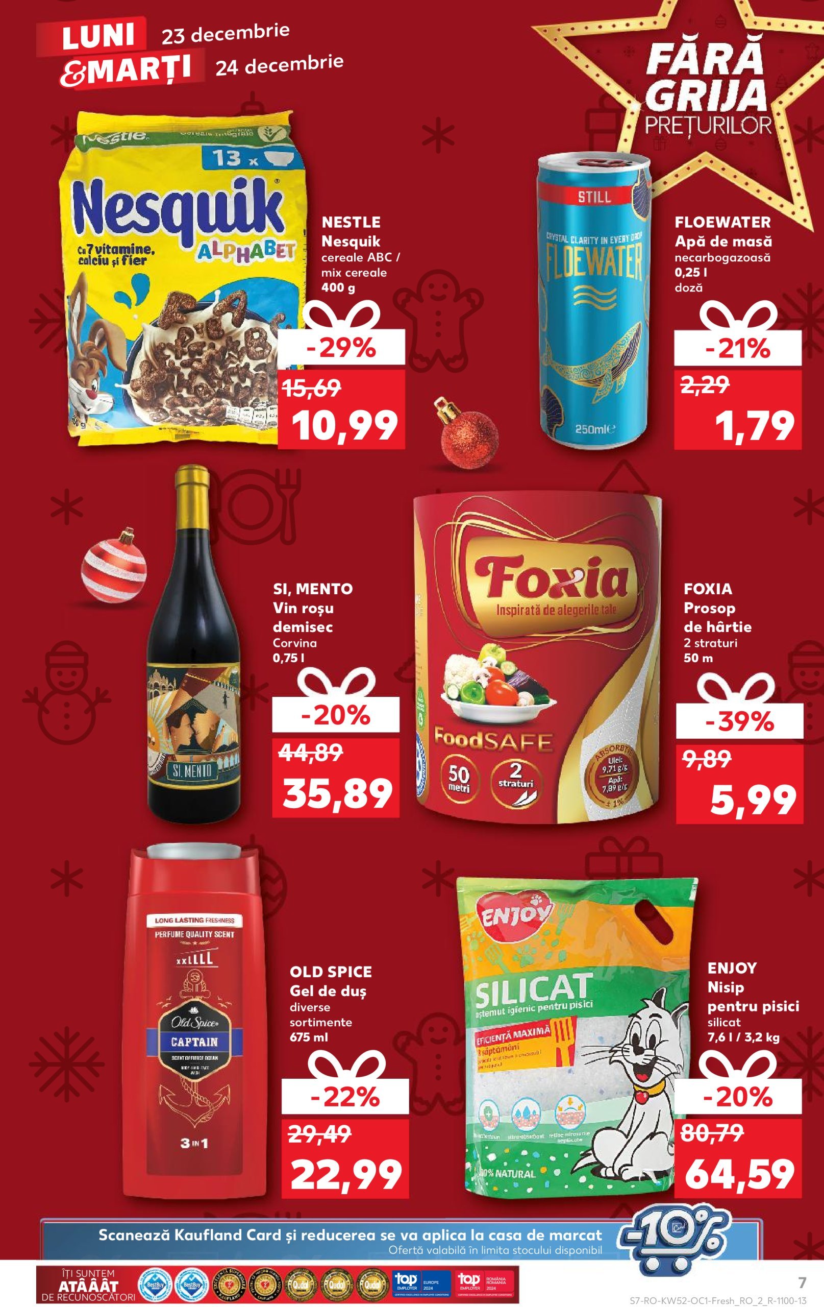 kaufland - Catalog Kaufland valabil din 23.12. - 24.12. - page: 7