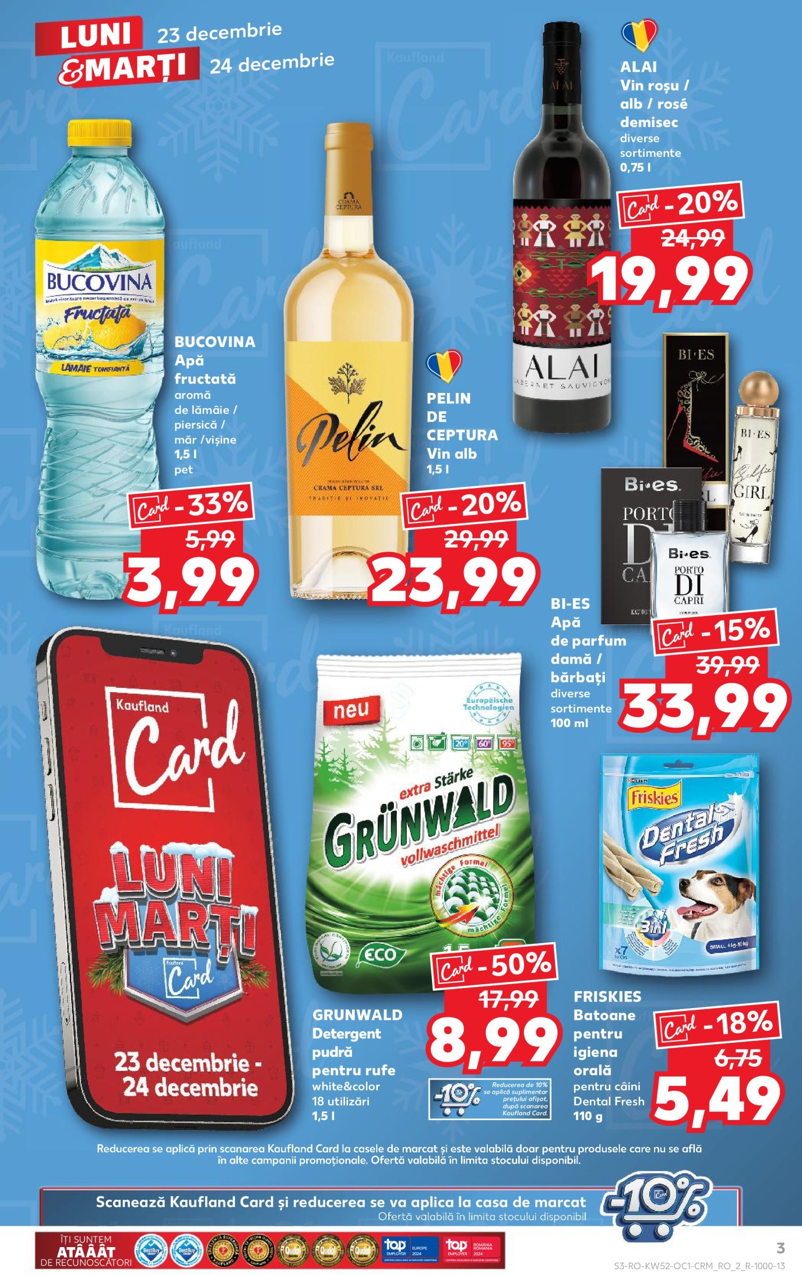 kaufland - Catalog Kaufland valabil din 23.12. - 24.12. - page: 3