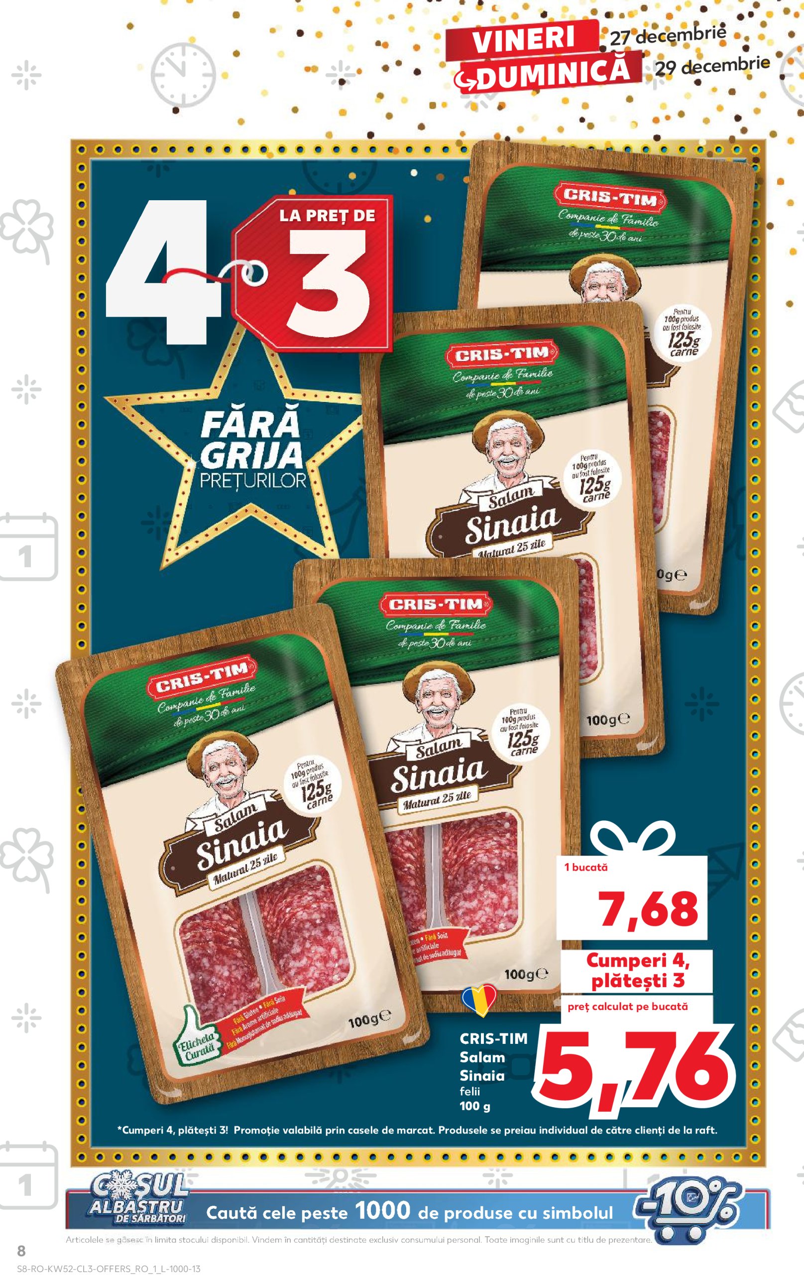 kaufland - Catalog Kaufland valabil din 27.12. - 29.12. - page: 8