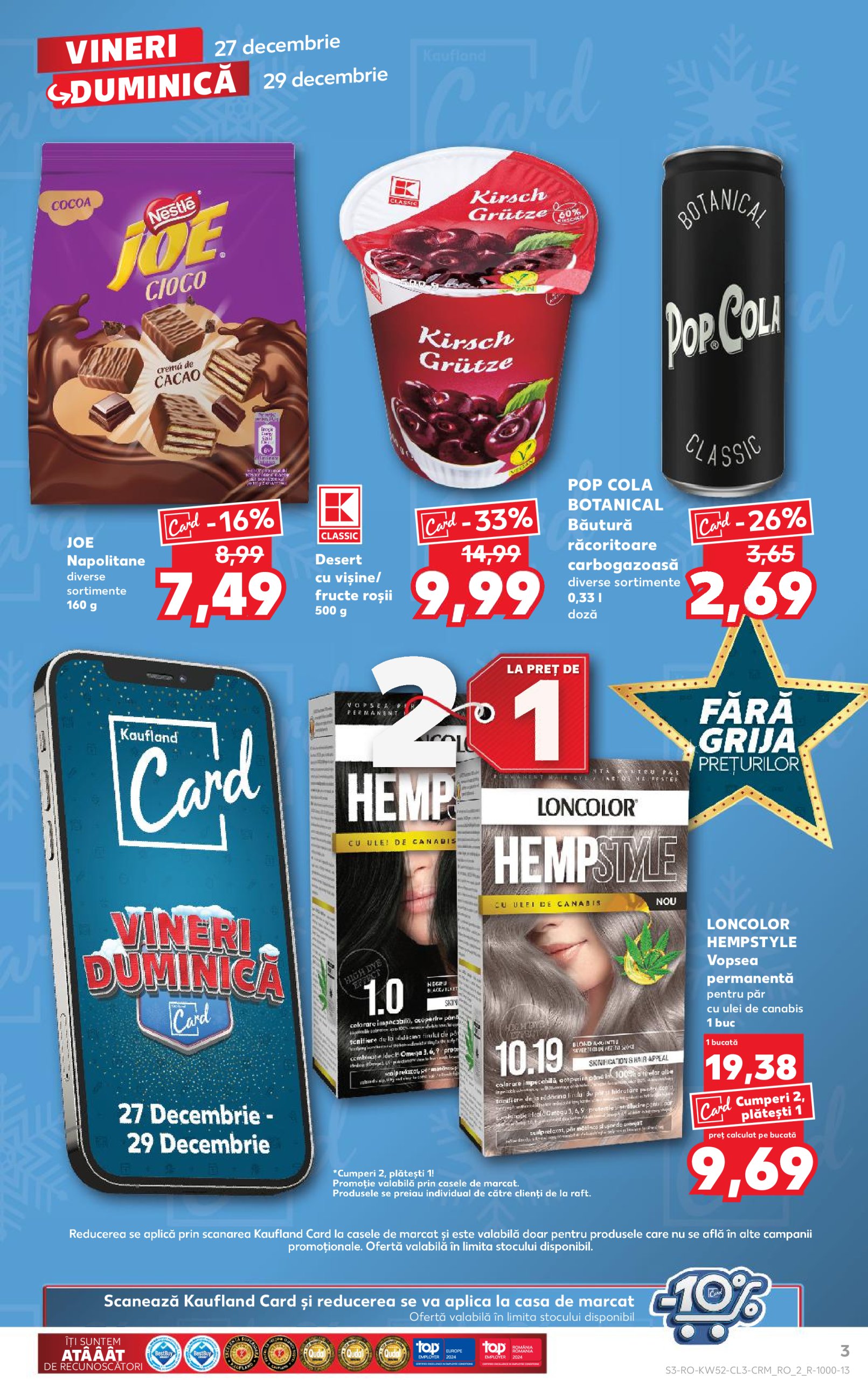 kaufland - Catalog Kaufland valabil din 27.12. - 29.12. - page: 3