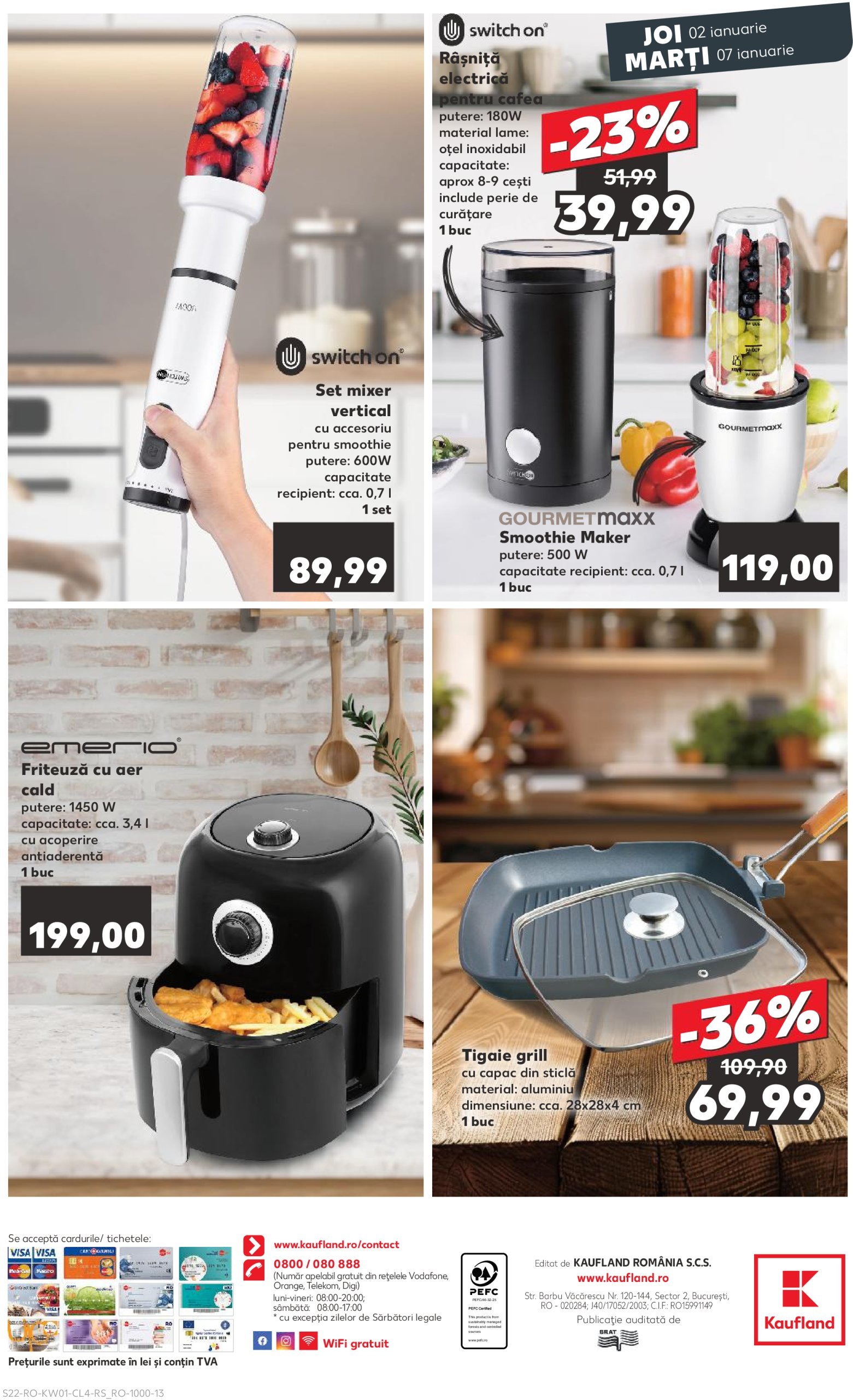 kaufland - Catalog Kaufland valabil din 02.01. - 07.01. - page: 22