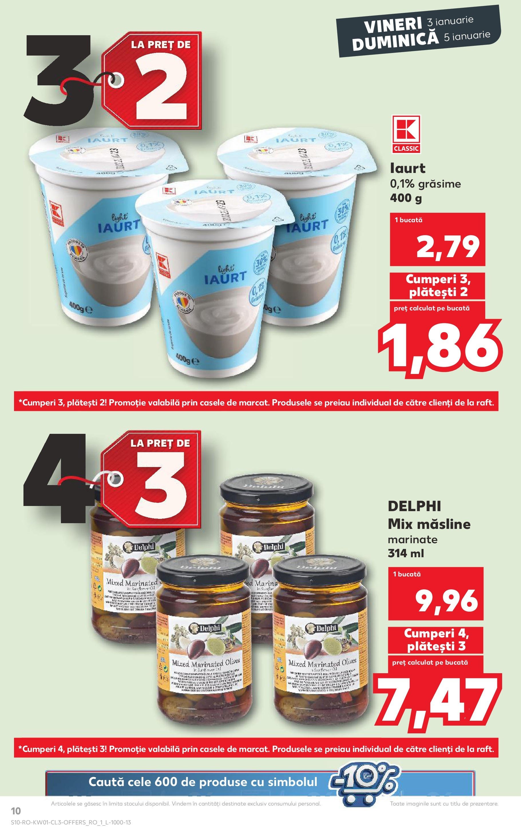 kaufland - Catalog Kaufland valabil din 03.01. - 05.01. - page: 10