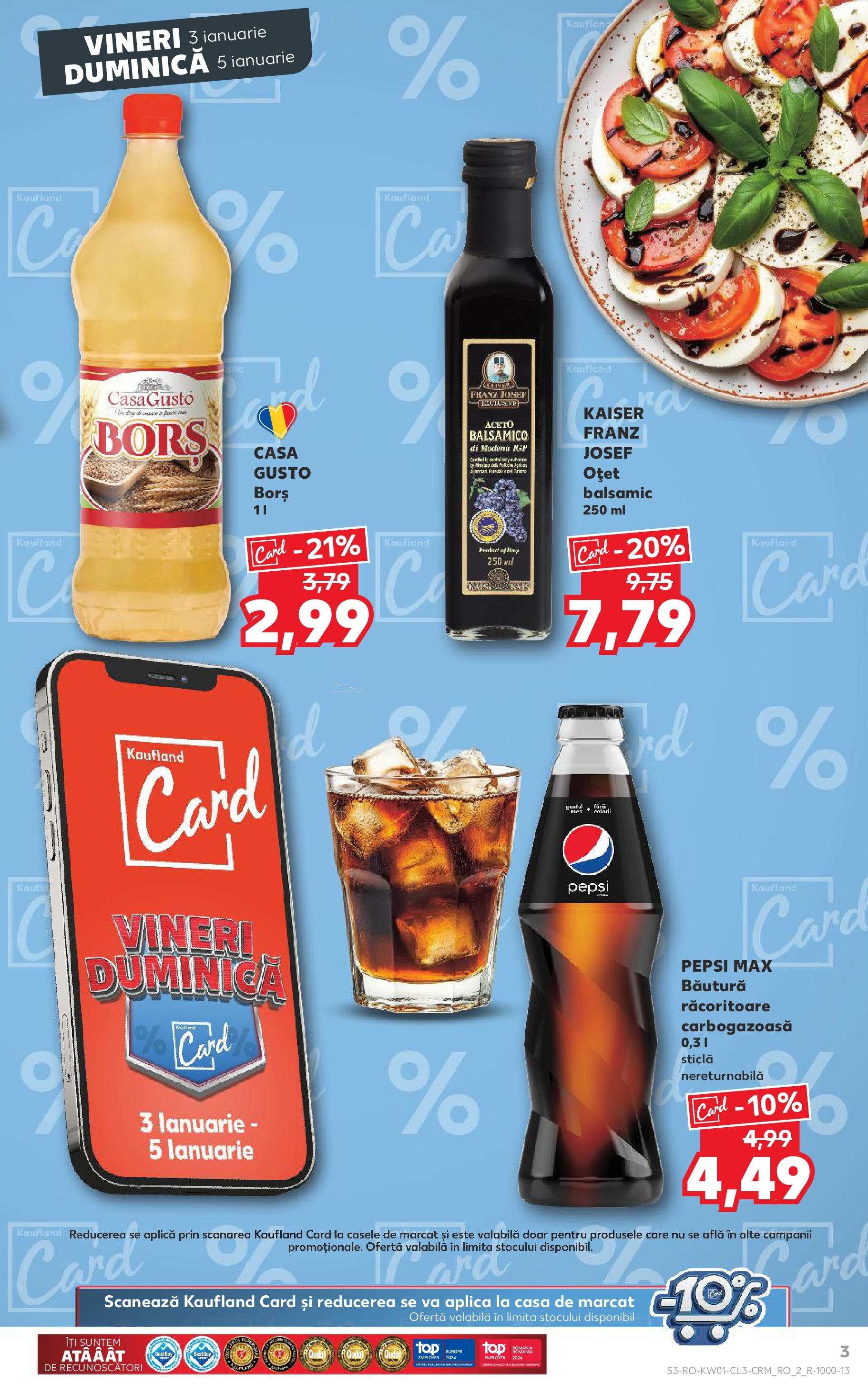 kaufland - Catalog Kaufland valabil din 03.01. - 05.01. - page: 3