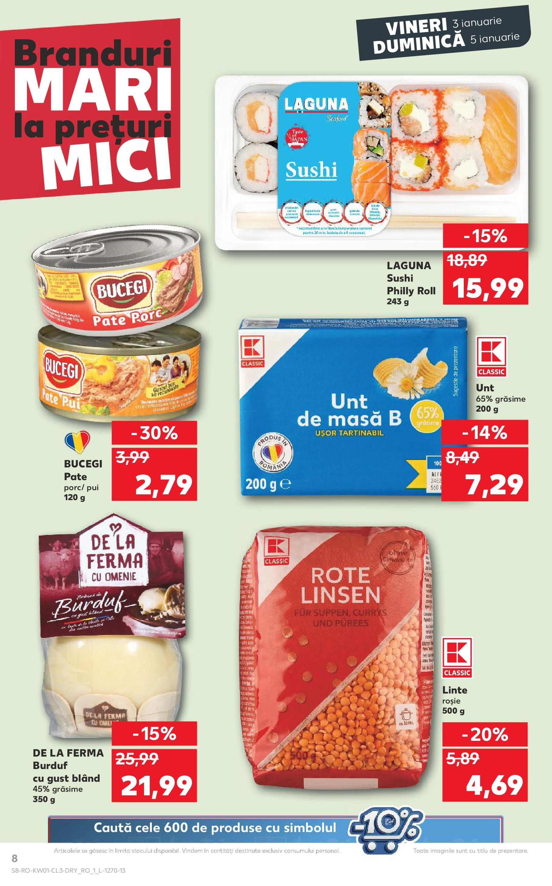 kaufland - Catalog Kaufland valabil din 03.01. - 05.01. - page: 8