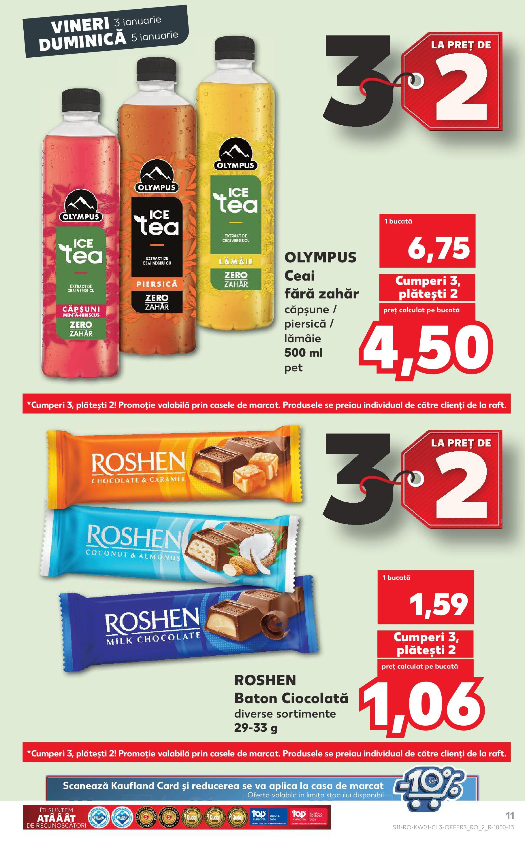 kaufland - Catalog Kaufland valabil din 03.01. - 05.01. - page: 11