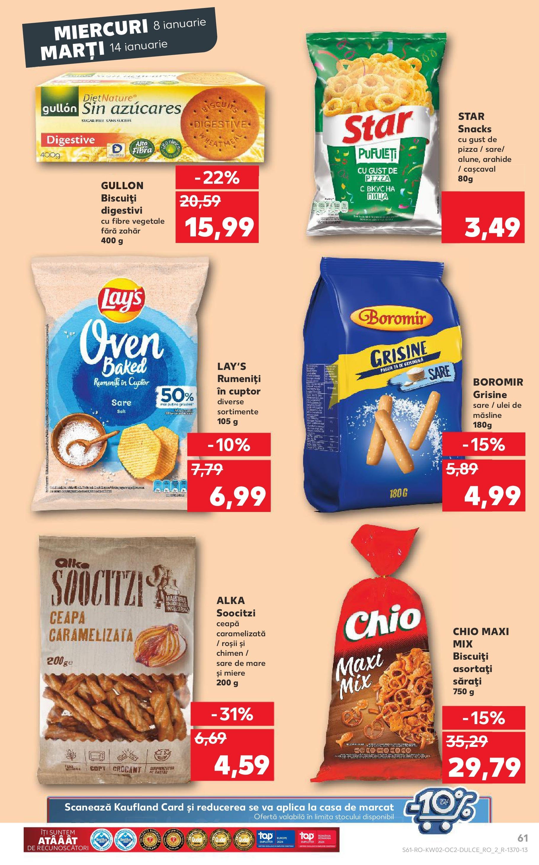 kaufland - Catalog Kaufland valabil din 08.01. - 14.01. - page: 61