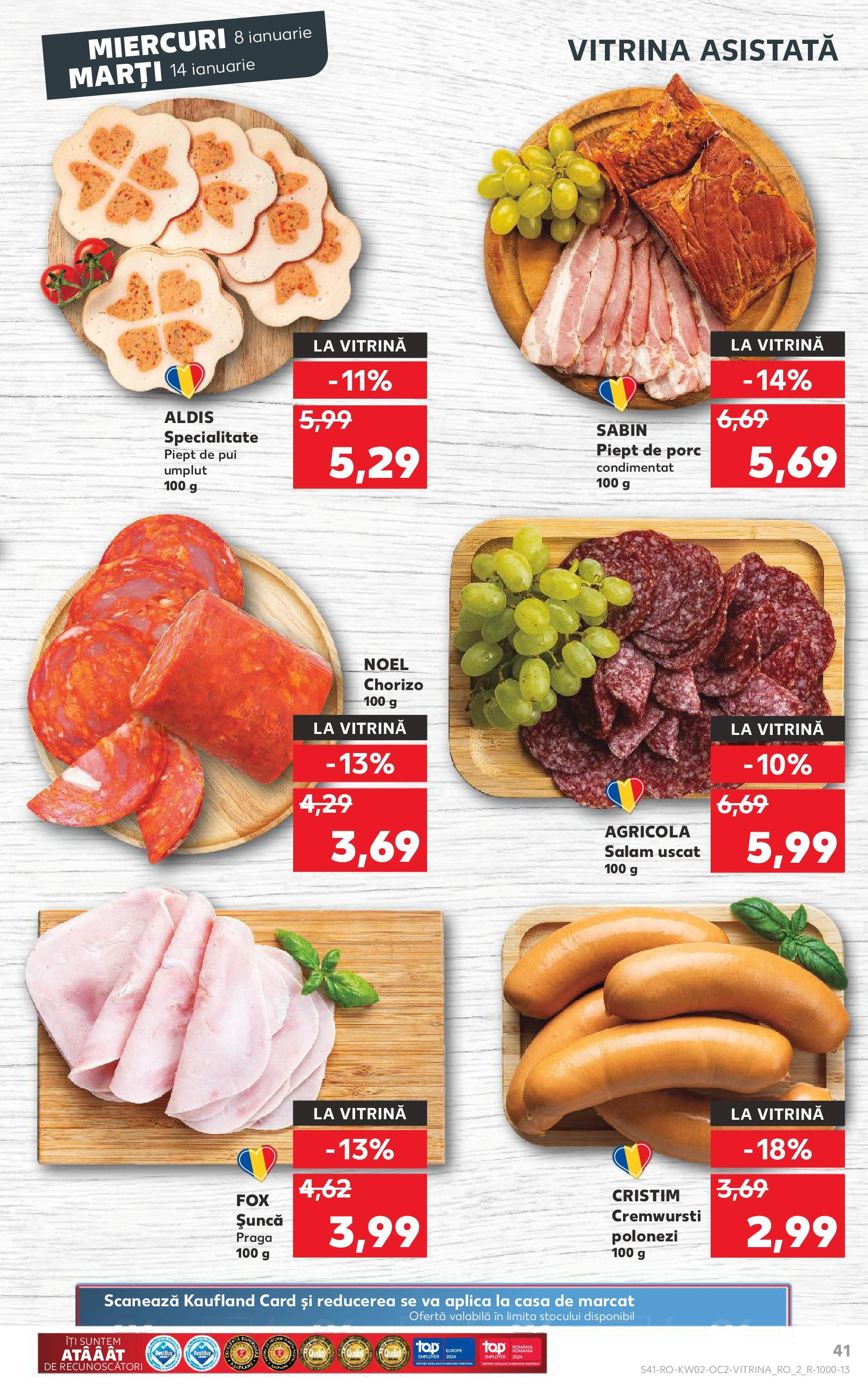 kaufland - Catalog Kaufland valabil din 08.01. - 14.01. - page: 41