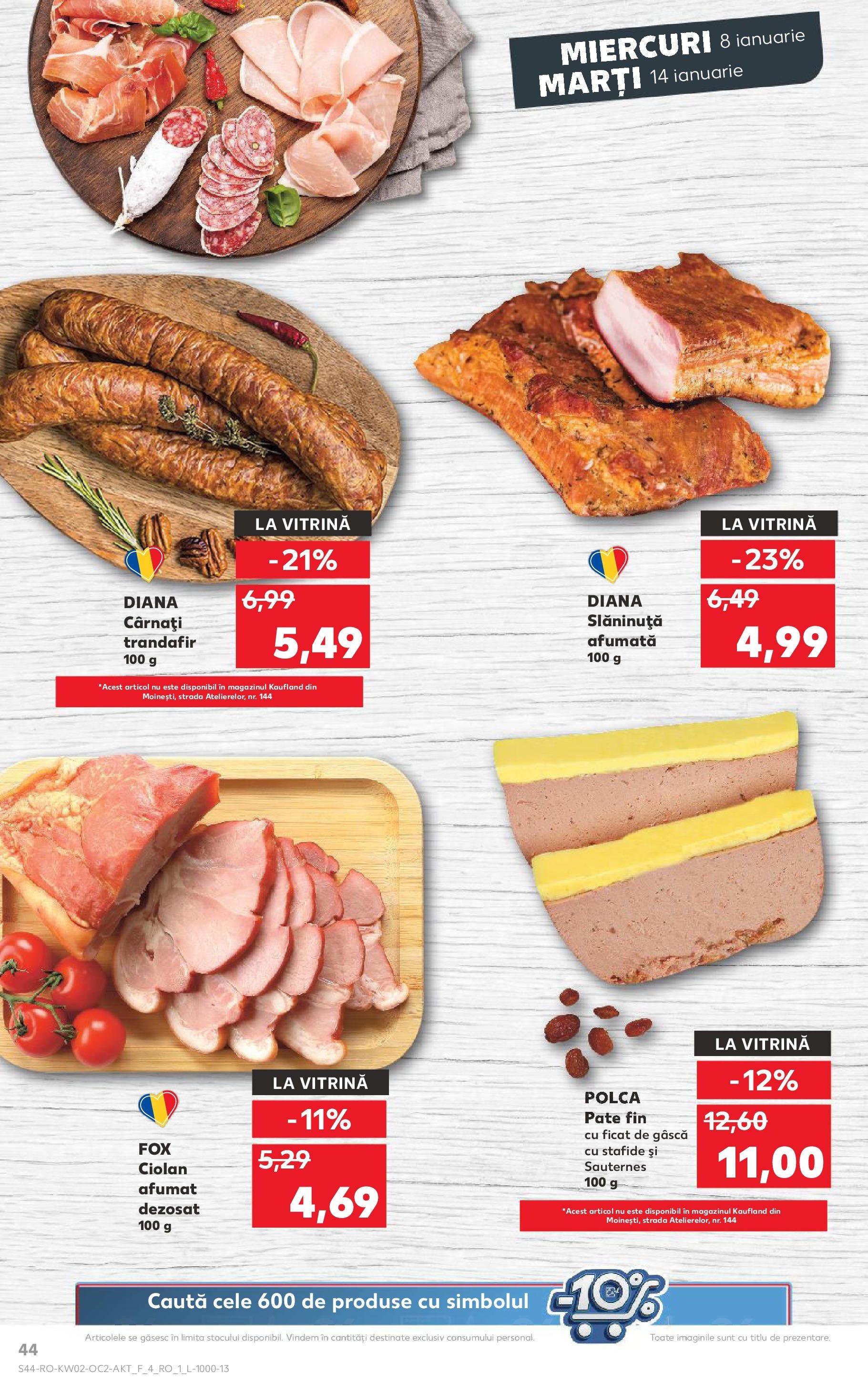 kaufland - Catalog Kaufland valabil din 08.01. - 14.01. - page: 44