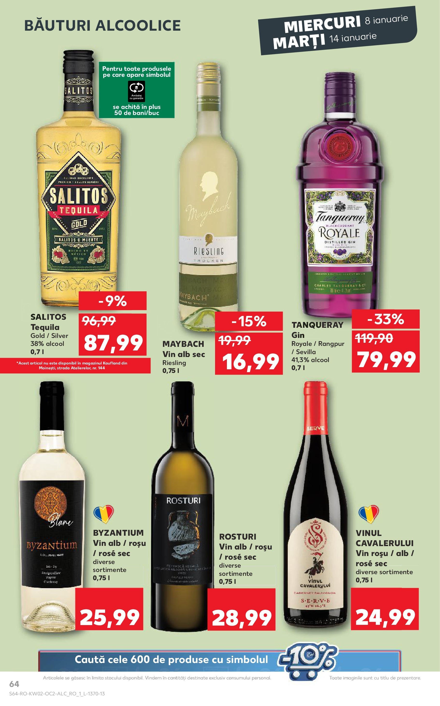 kaufland - Catalog Kaufland valabil din 08.01. - 14.01. - page: 64