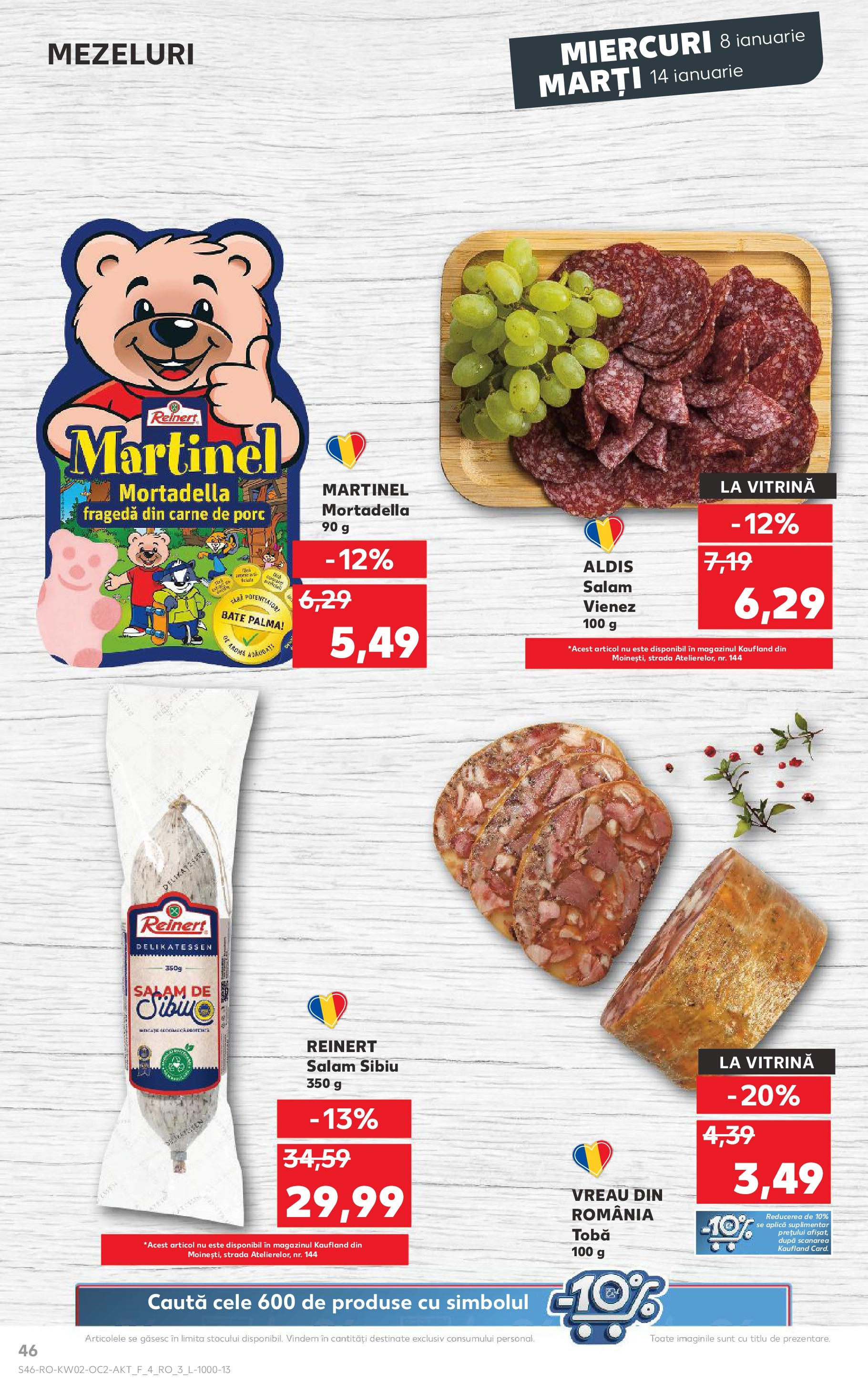 kaufland - Catalog Kaufland valabil din 08.01. - 14.01. - page: 46