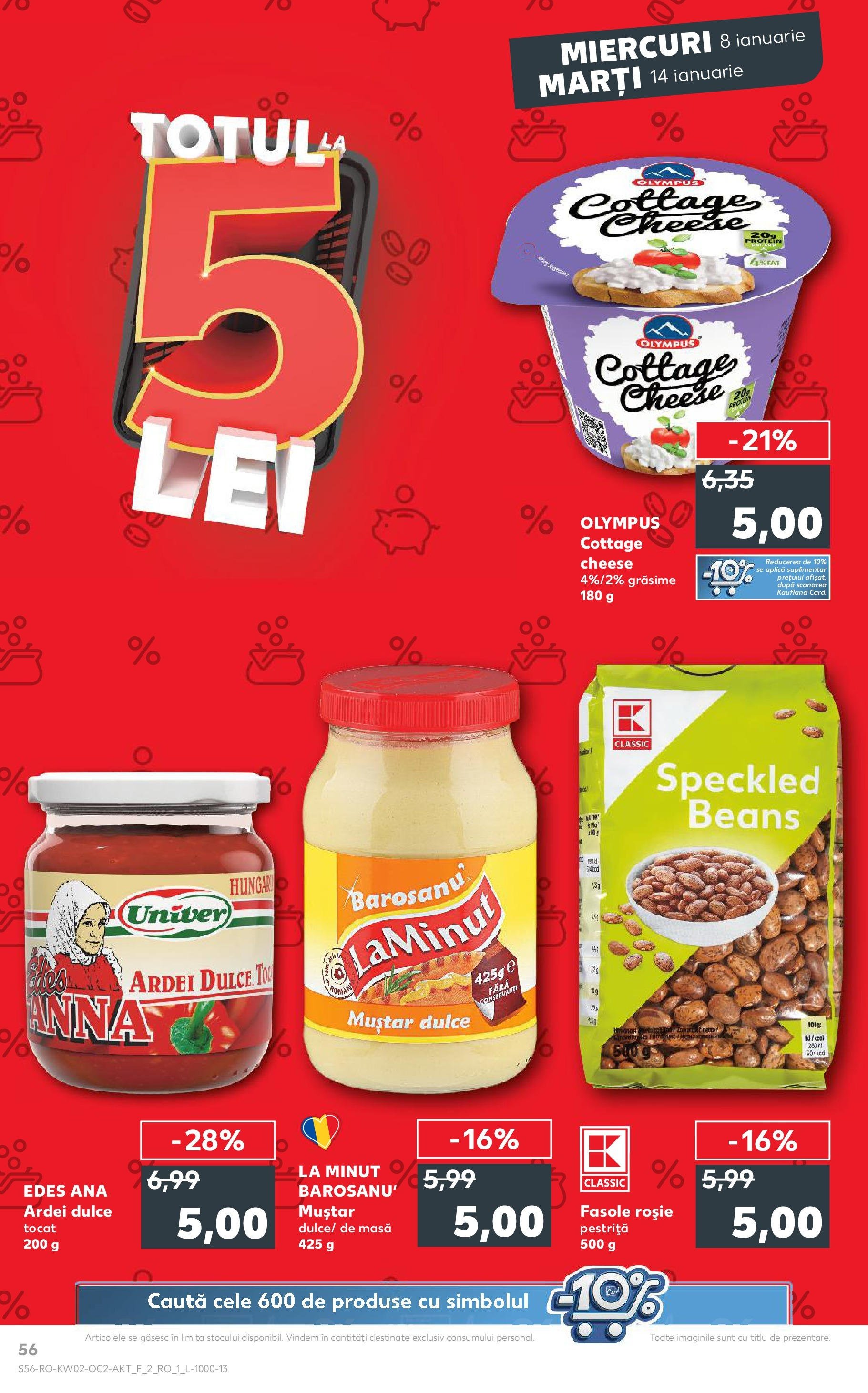 kaufland - Catalog Kaufland valabil din 08.01. - 14.01. - page: 56