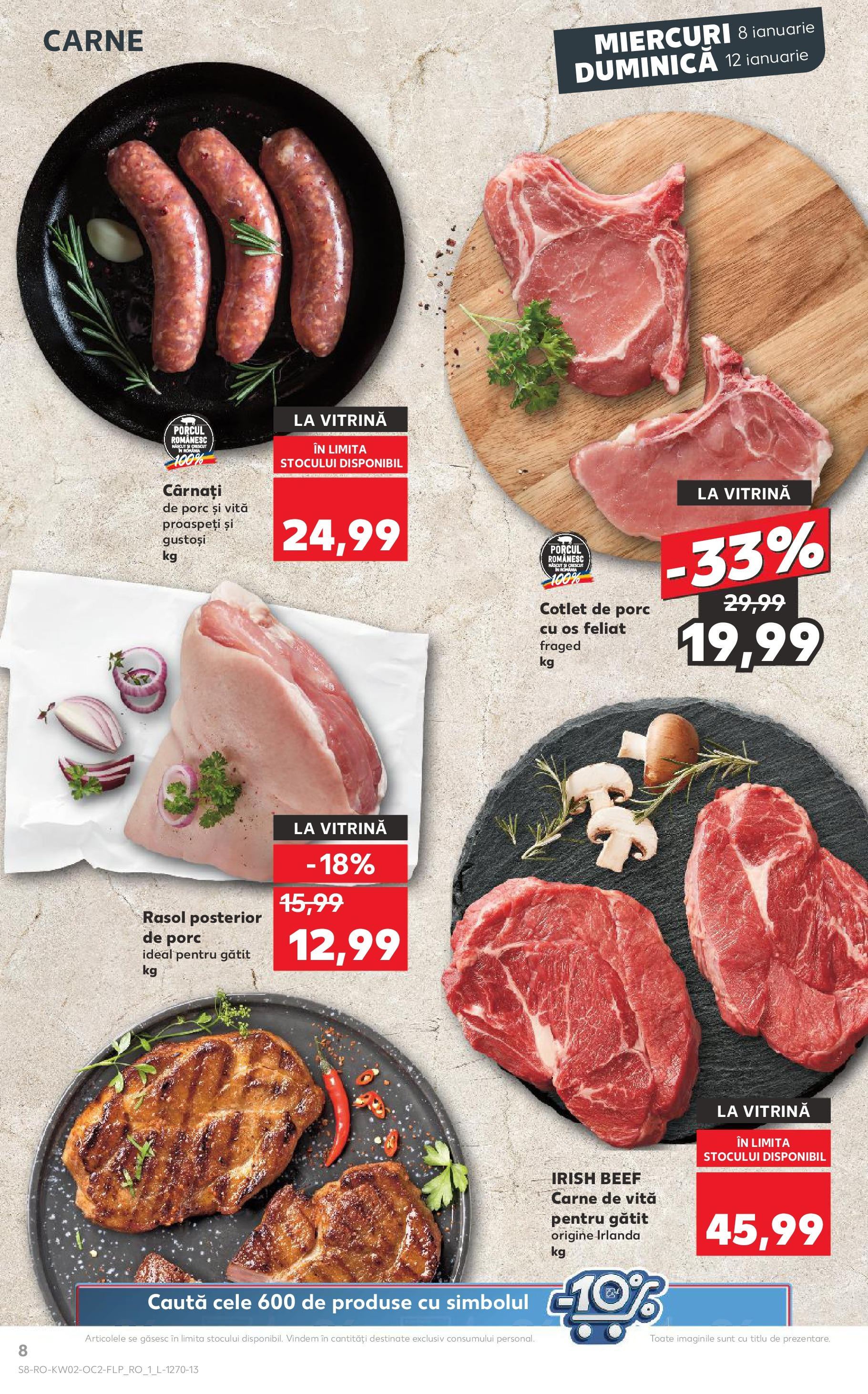 kaufland - Catalog Kaufland valabil din 08.01. - 14.01. - page: 8