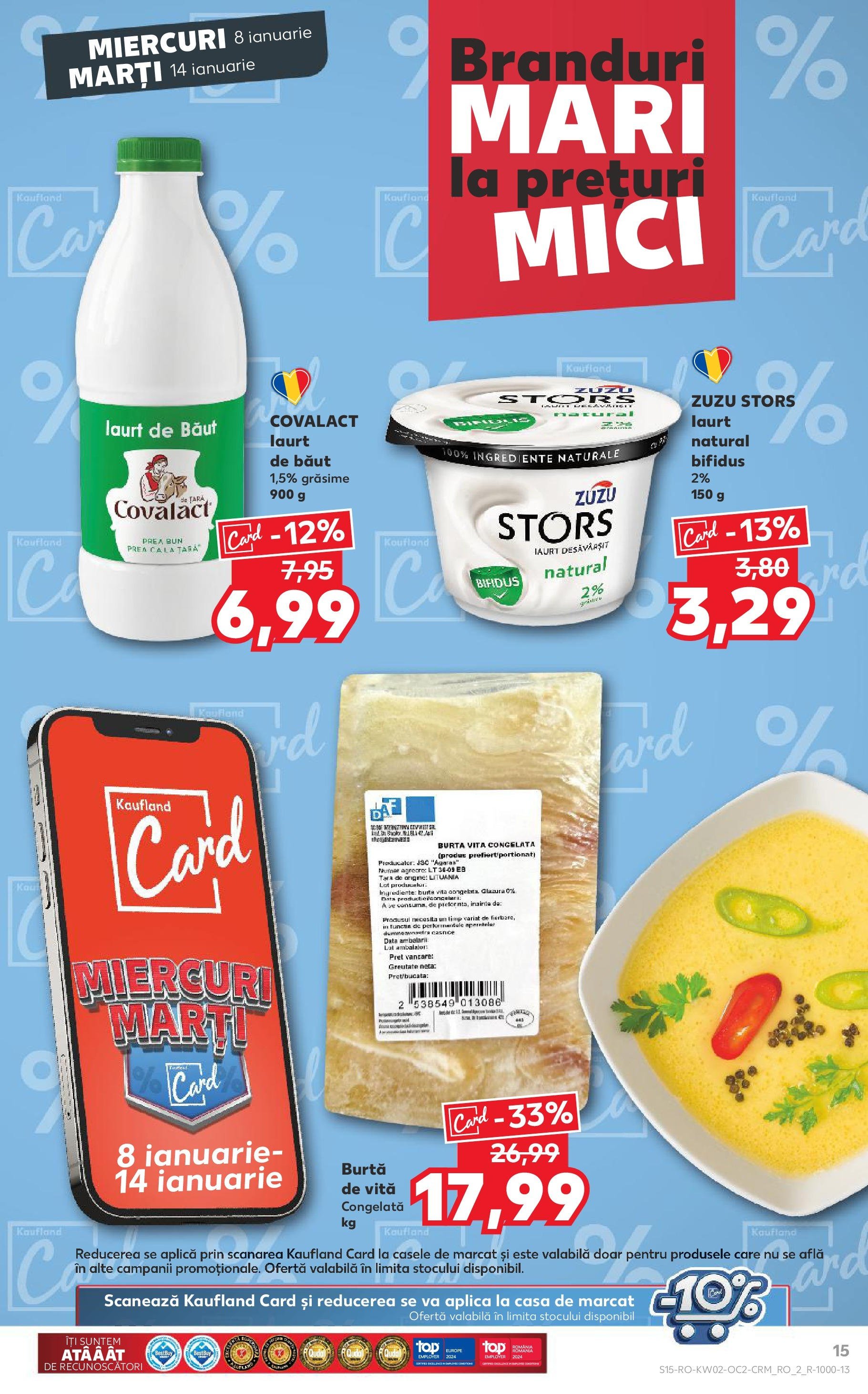 kaufland - Catalog Kaufland valabil din 08.01. - 14.01. - page: 15