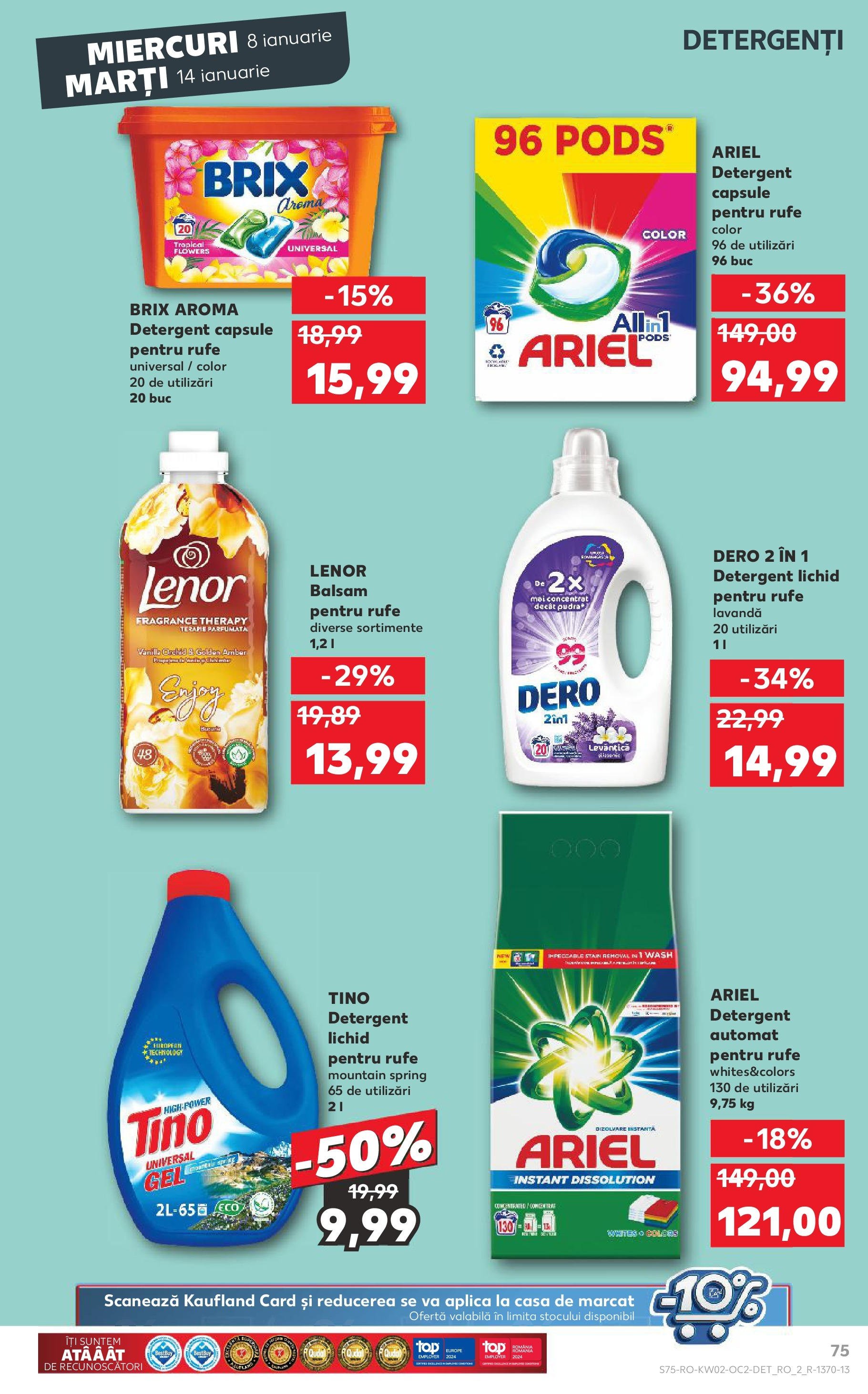 kaufland - Catalog Kaufland valabil din 08.01. - 14.01. - page: 75