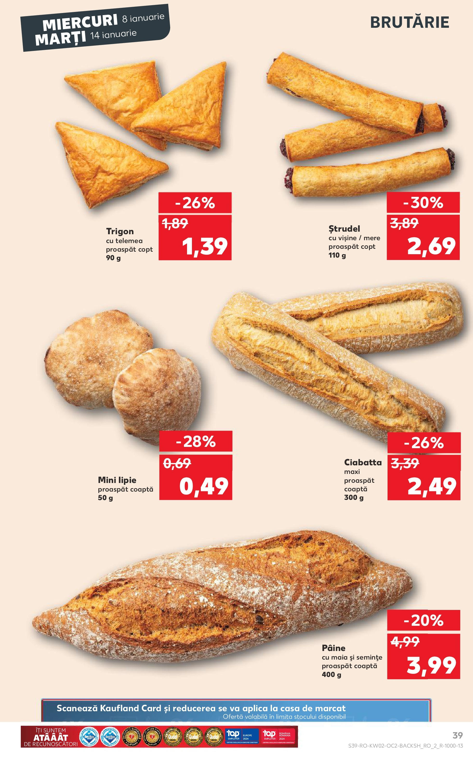 kaufland - Catalog Kaufland valabil din 08.01. - 14.01. - page: 39