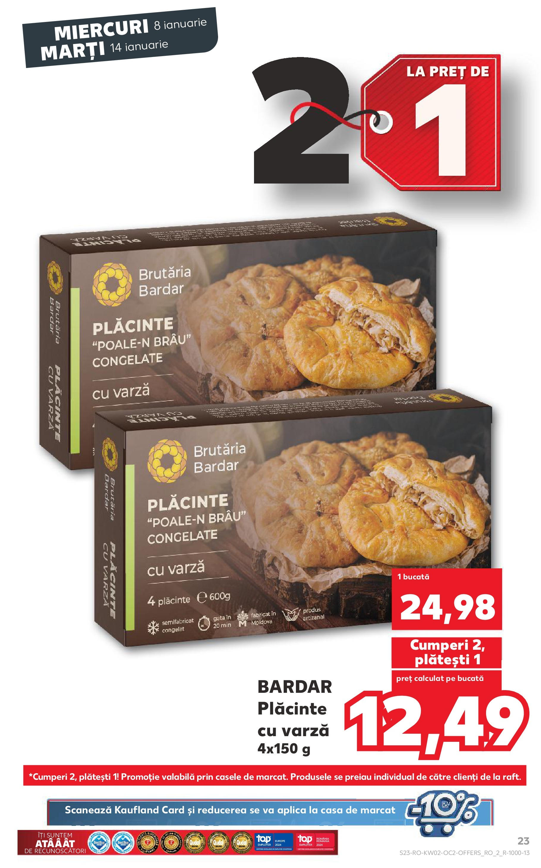 kaufland - Catalog Kaufland valabil din 08.01. - 14.01. - page: 23