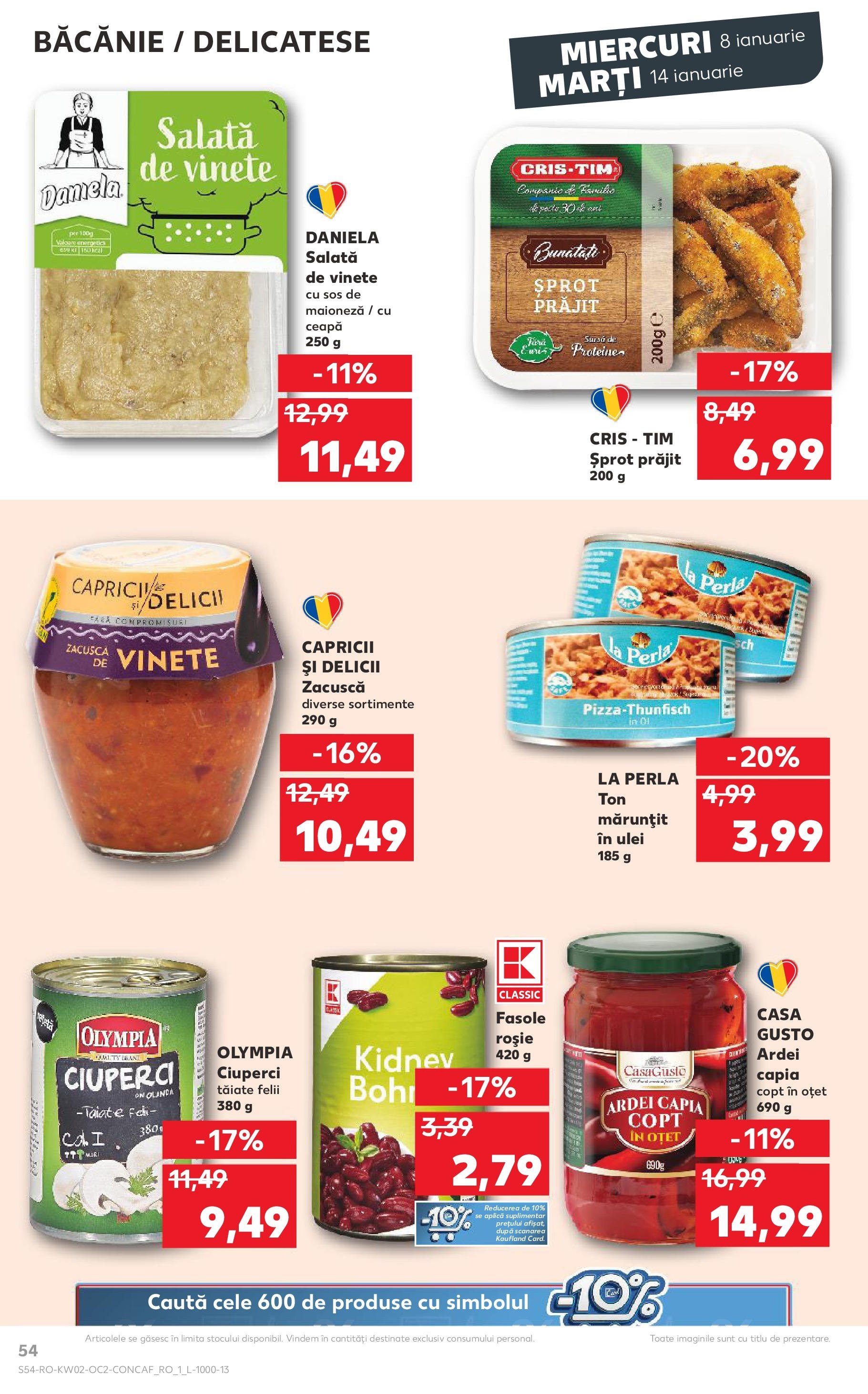 kaufland - Catalog Kaufland valabil din 08.01. - 14.01. - page: 54