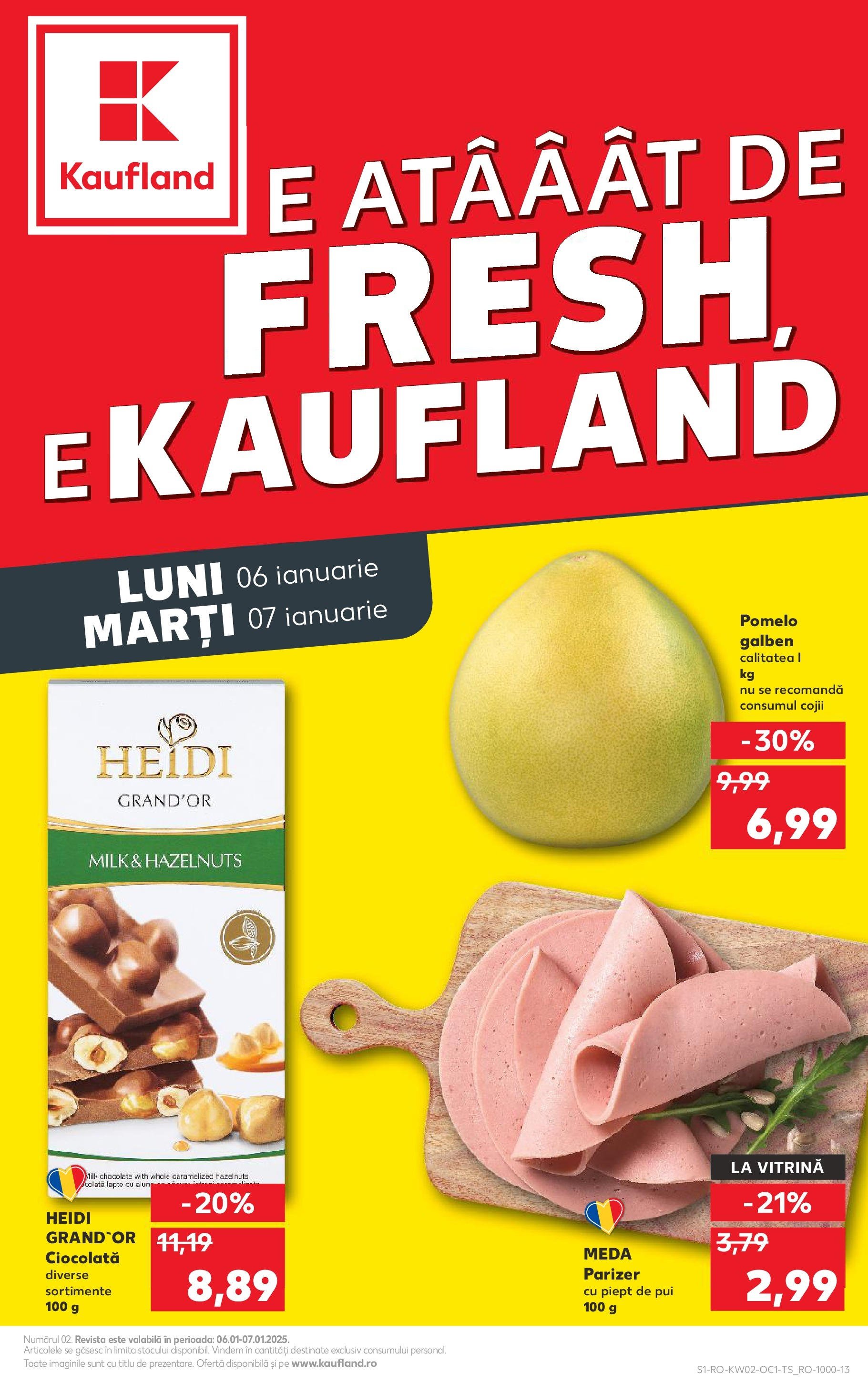 kaufland - Catalog Kaufland valabil din 06.01. - 07.01.