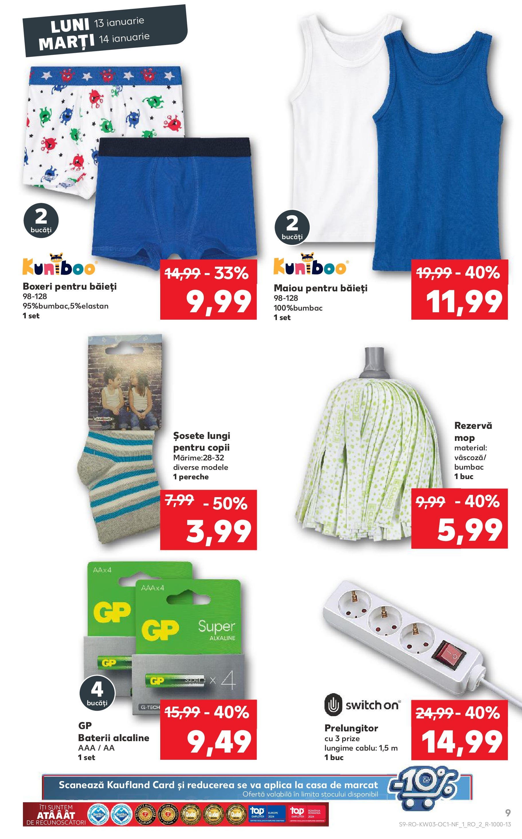 kaufland - Catalog Kaufland valabil din 13.01. - 14.01. - page: 9