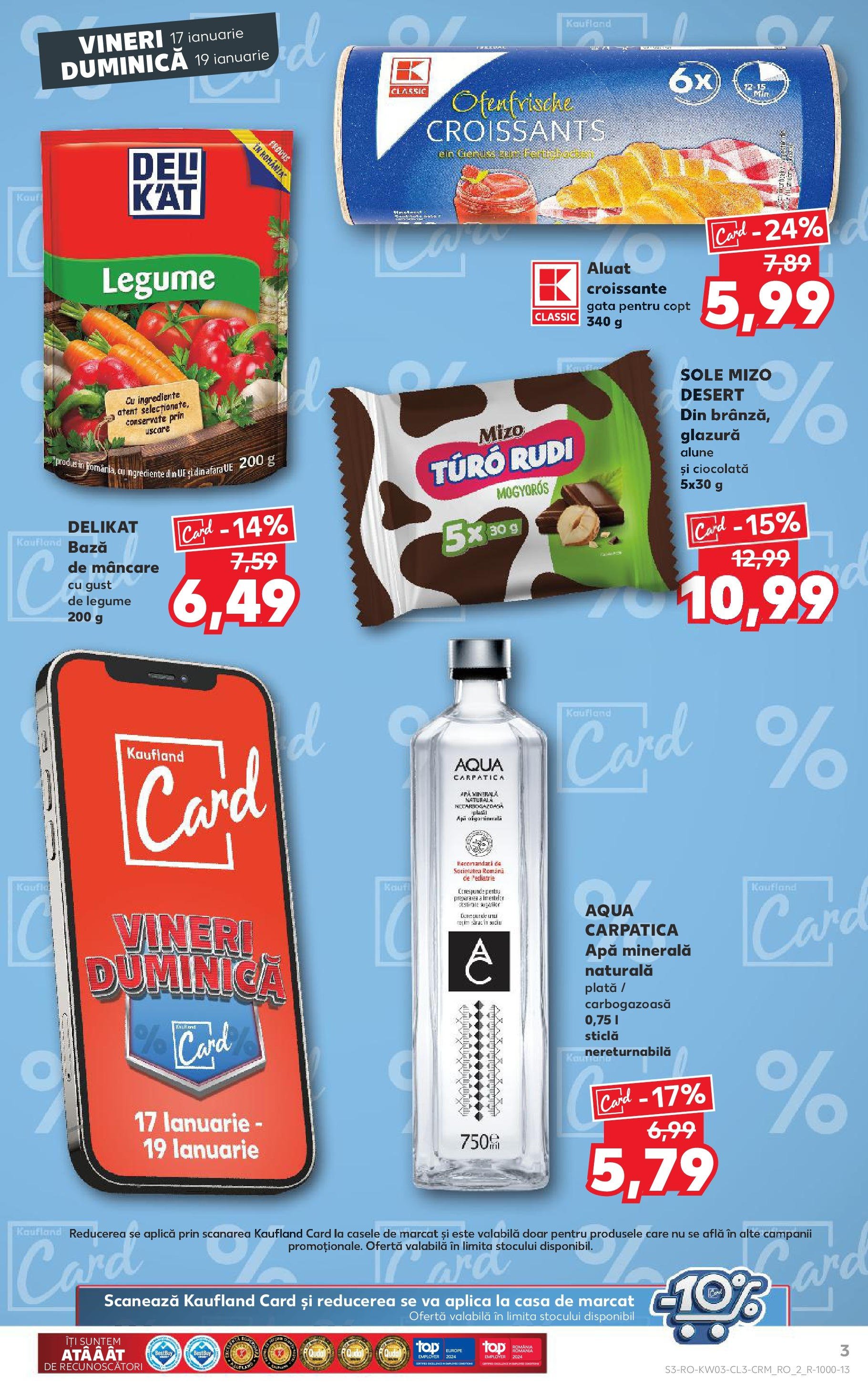 kaufland - Catalog Kaufland valabil din 17.01. - 19.01. - page: 3