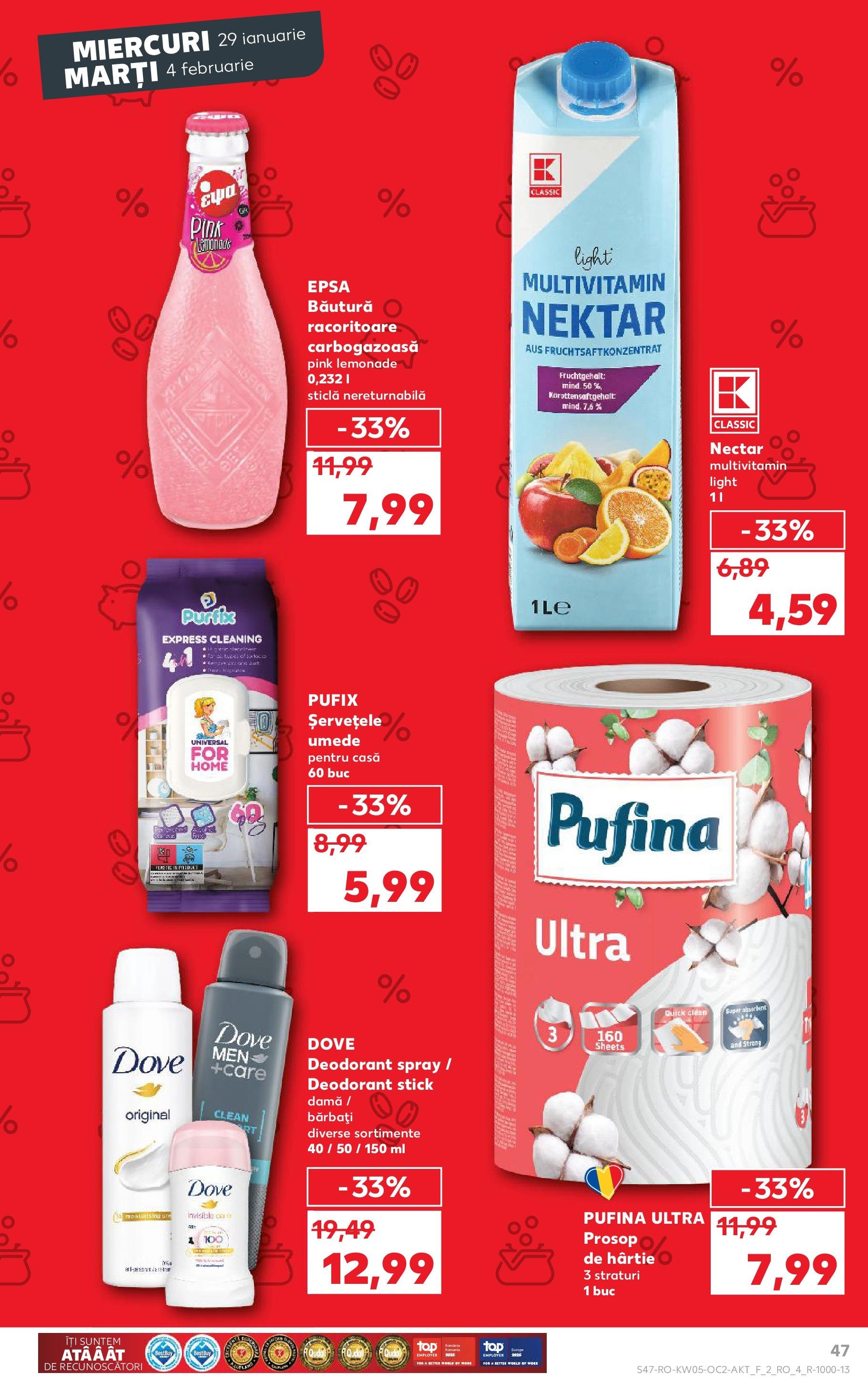 kaufland - Catalog Kaufland valabil din 29.01. - 04.02. - page: 47