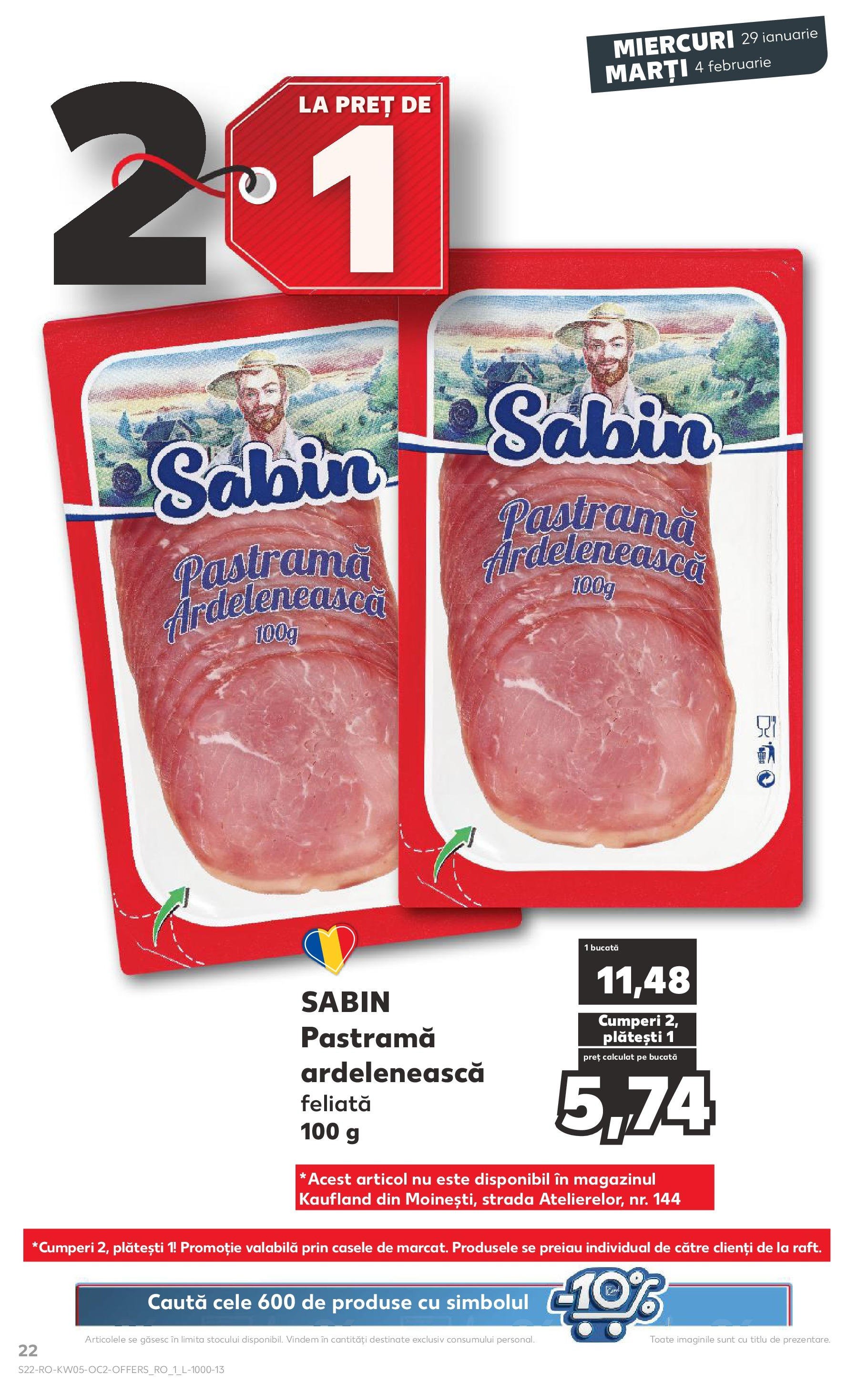 kaufland - Catalog Kaufland valabil din 29.01. - 04.02. - page: 22