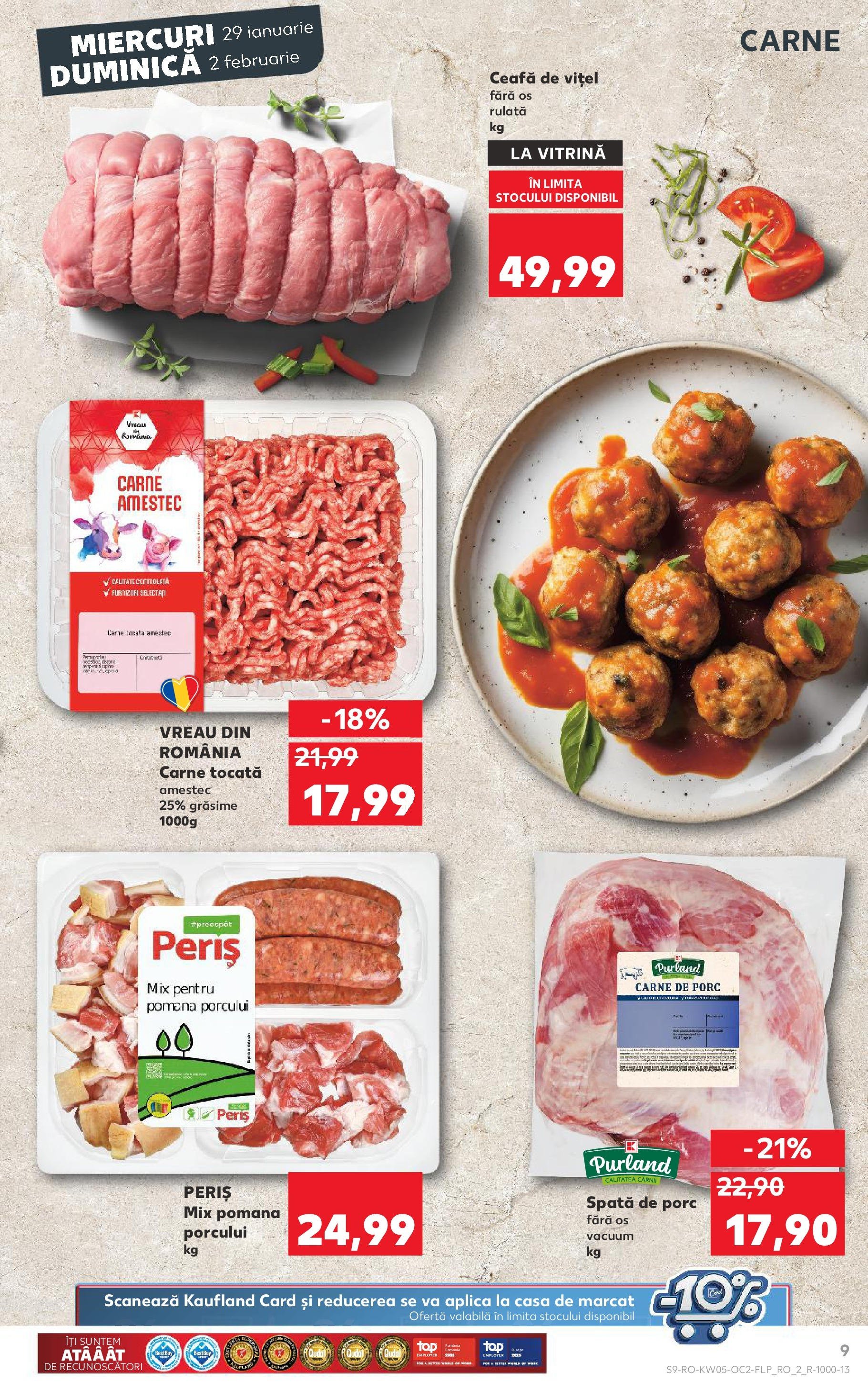 kaufland - Catalog Kaufland valabil din 29.01. - 04.02. - page: 9