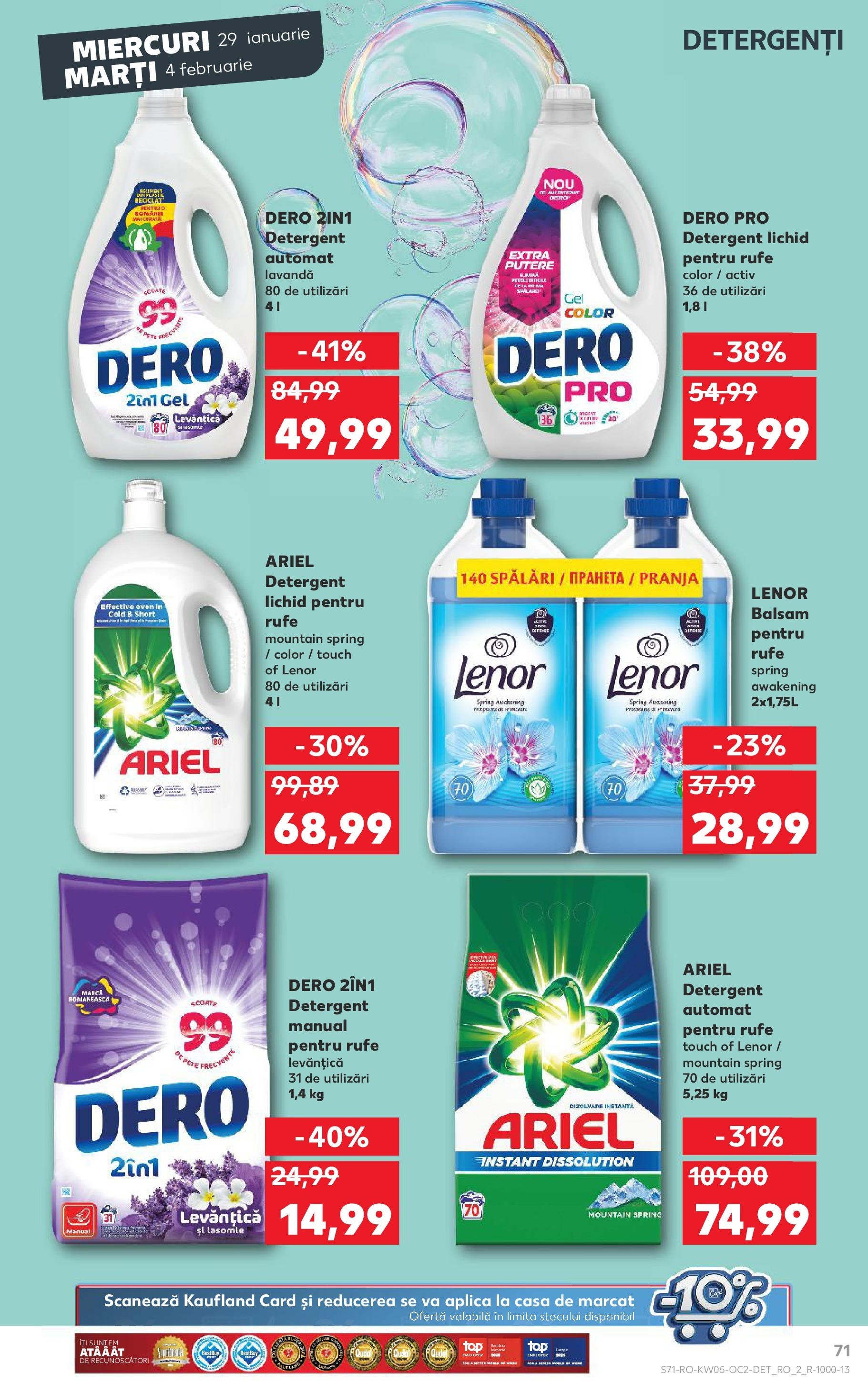 kaufland - Catalog Kaufland valabil din 29.01. - 04.02. - page: 71