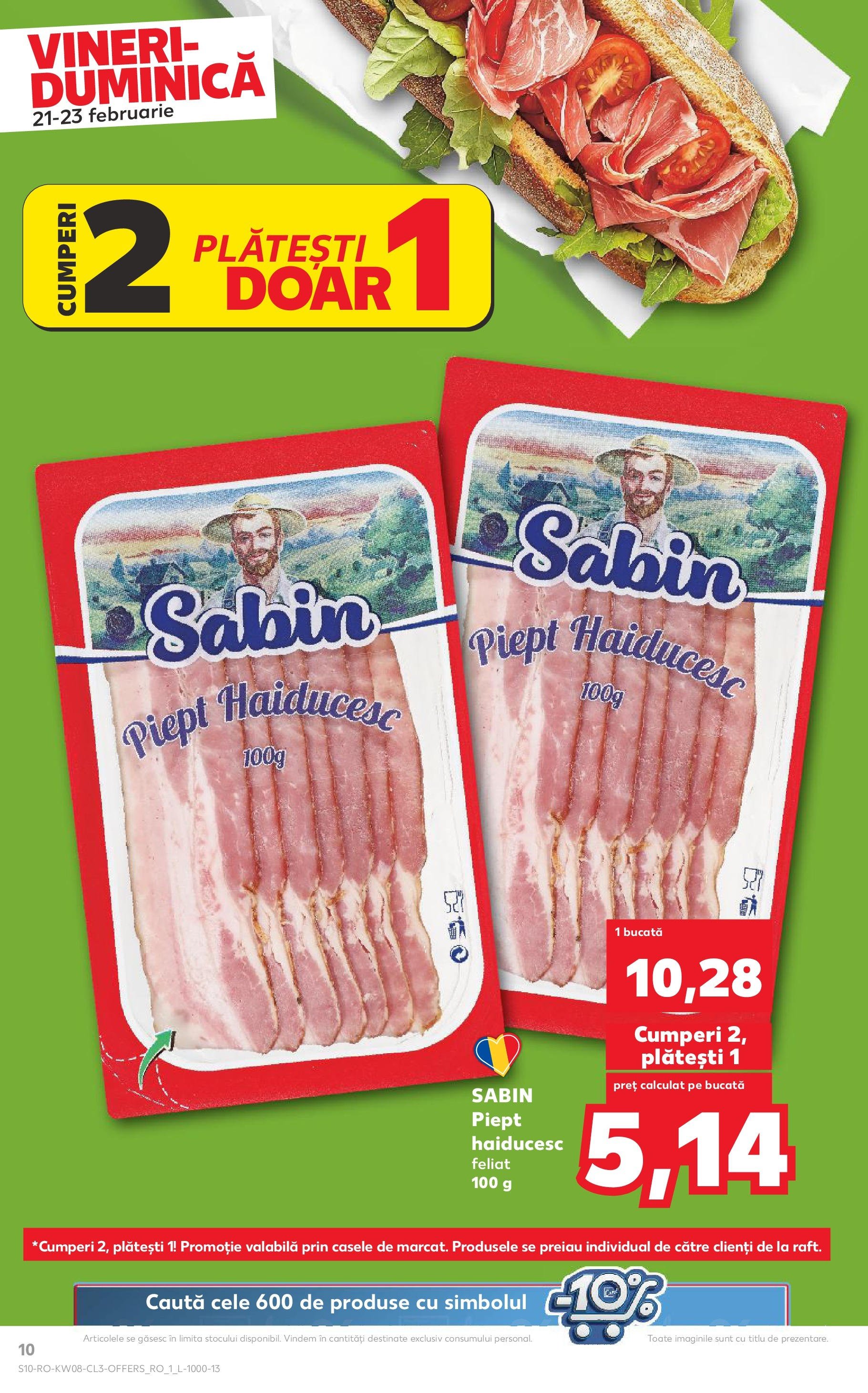 kaufland - Catalog Kaufland valabil din 21.02. - 23.02. - page: 10