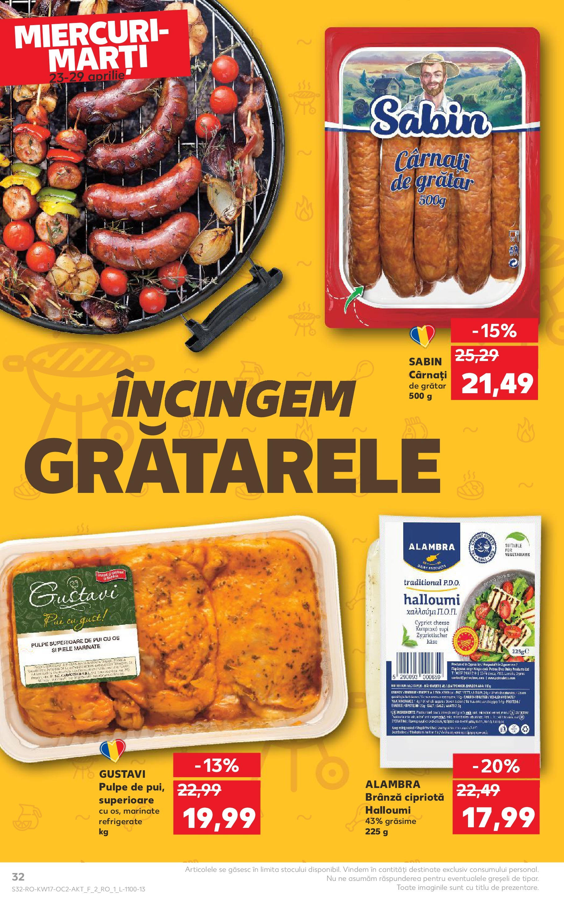 kaufland - Catalog Kaufland valabil din 23.04. - 29.04. - page: 32 kaufland - Catalog Kaufland valabil din 23.04. - 29.04. - page: 32
