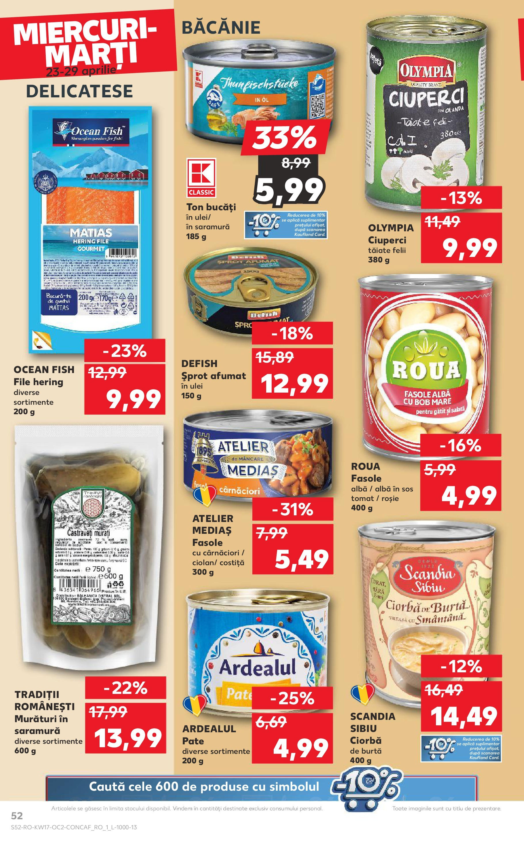 kaufland - Catalog Kaufland valabil din 23.04. - 29.04. - page: 52 kaufland - Catalog Kaufland valabil din 23.04. - 29.04. - page: 52