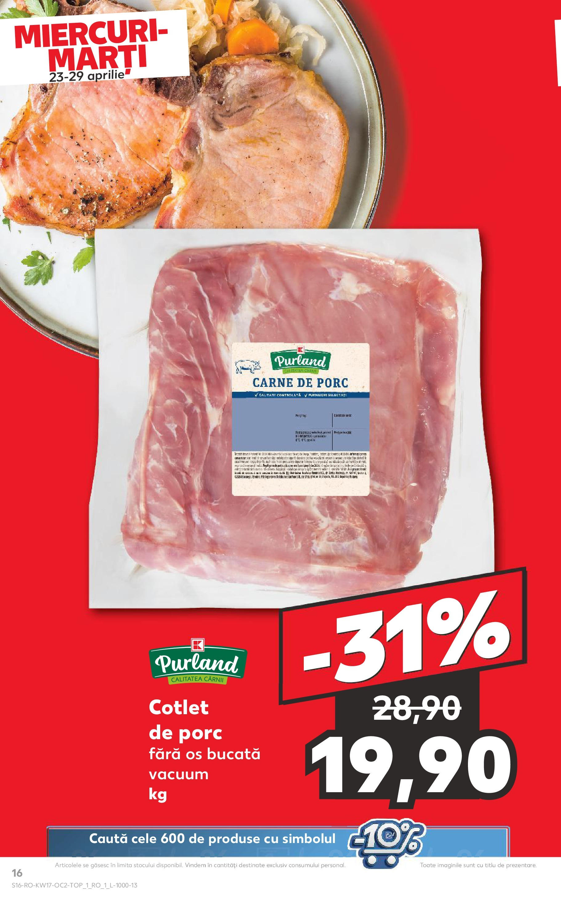 kaufland - Catalog Kaufland valabil din 23.04. - 29.04. - page: 16 kaufland - Catalog Kaufland valabil din 23.04. - 29.04. - page: 16