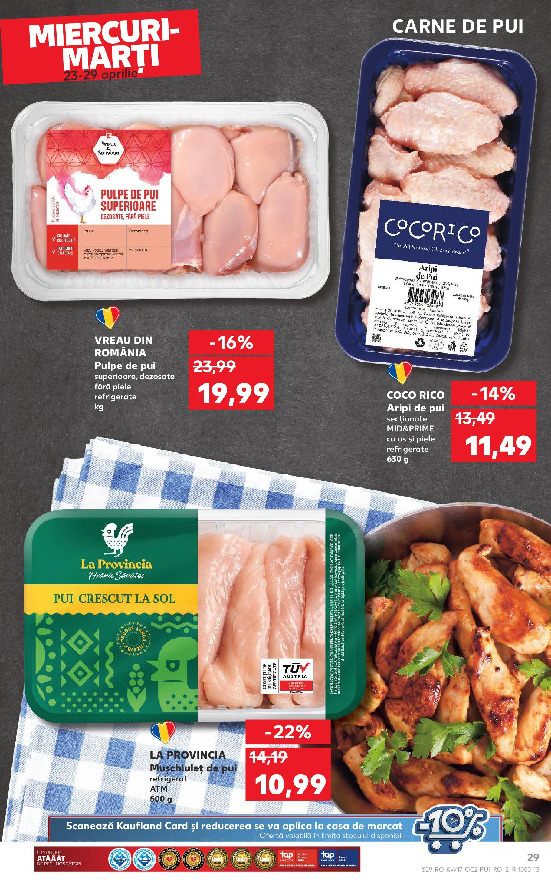 kaufland - Catalog Kaufland valabil din 23.04. - 29.04. - page: 29 kaufland - Catalog Kaufland valabil din 23.04. - 29.04. - page: 29