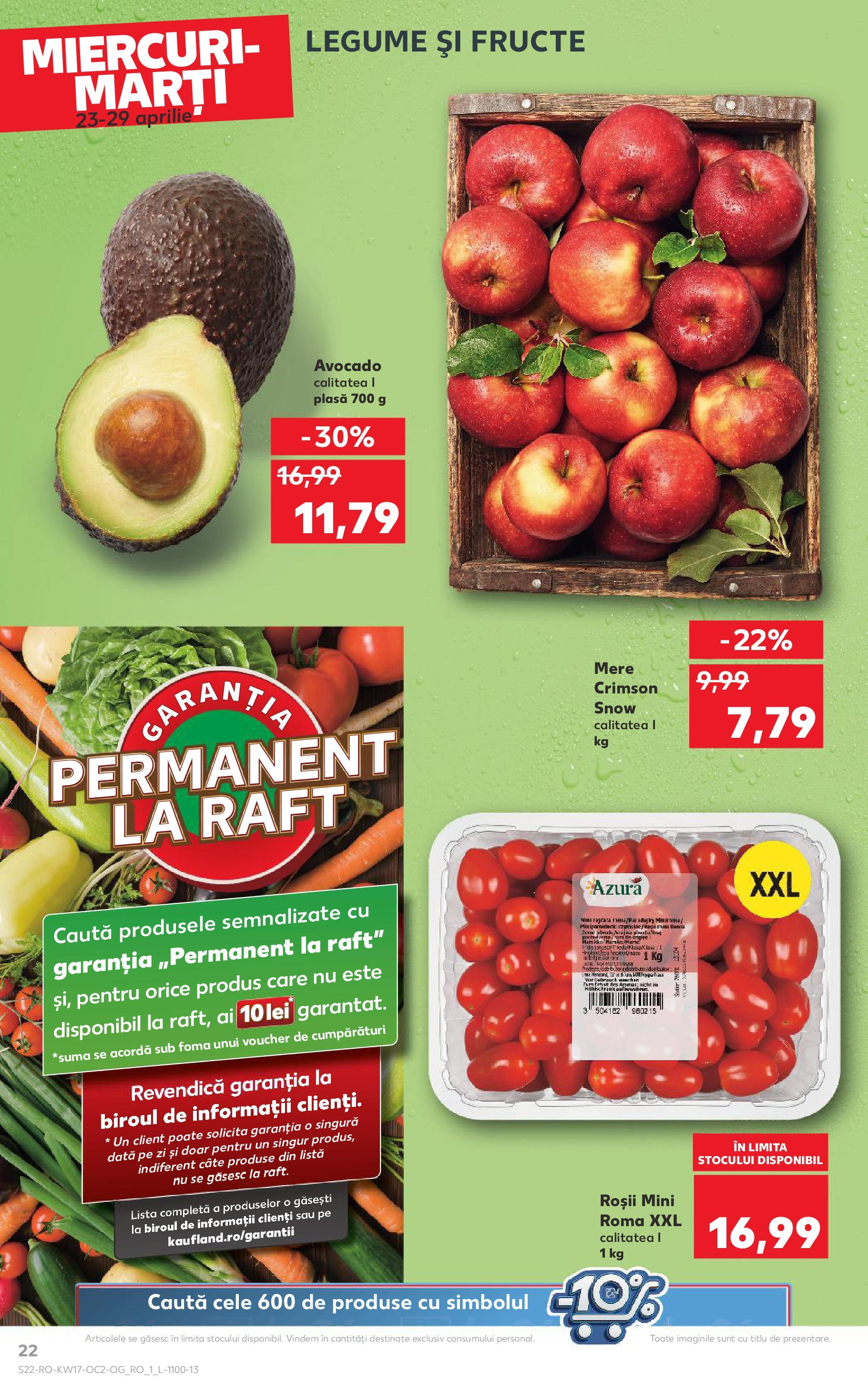 kaufland - Catalog Kaufland valabil din 23.04. - 29.04. - page: 22 kaufland - Catalog Kaufland valabil din 23.04. - 29.04. - page: 22