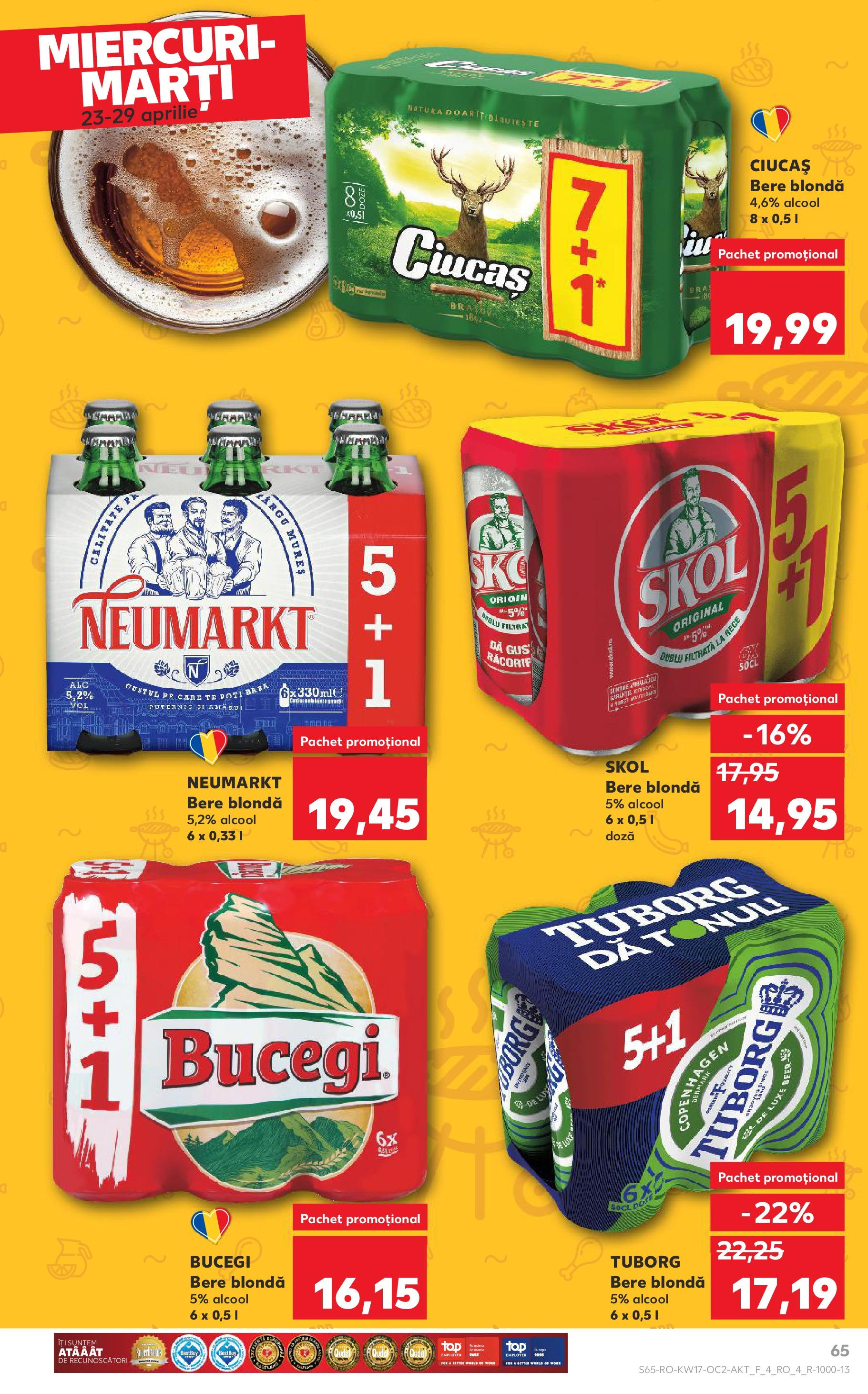 kaufland - Catalog Kaufland valabil din 23.04. - 29.04. - page: 65 kaufland - Catalog Kaufland valabil din 23.04. - 29.04. - page: 65