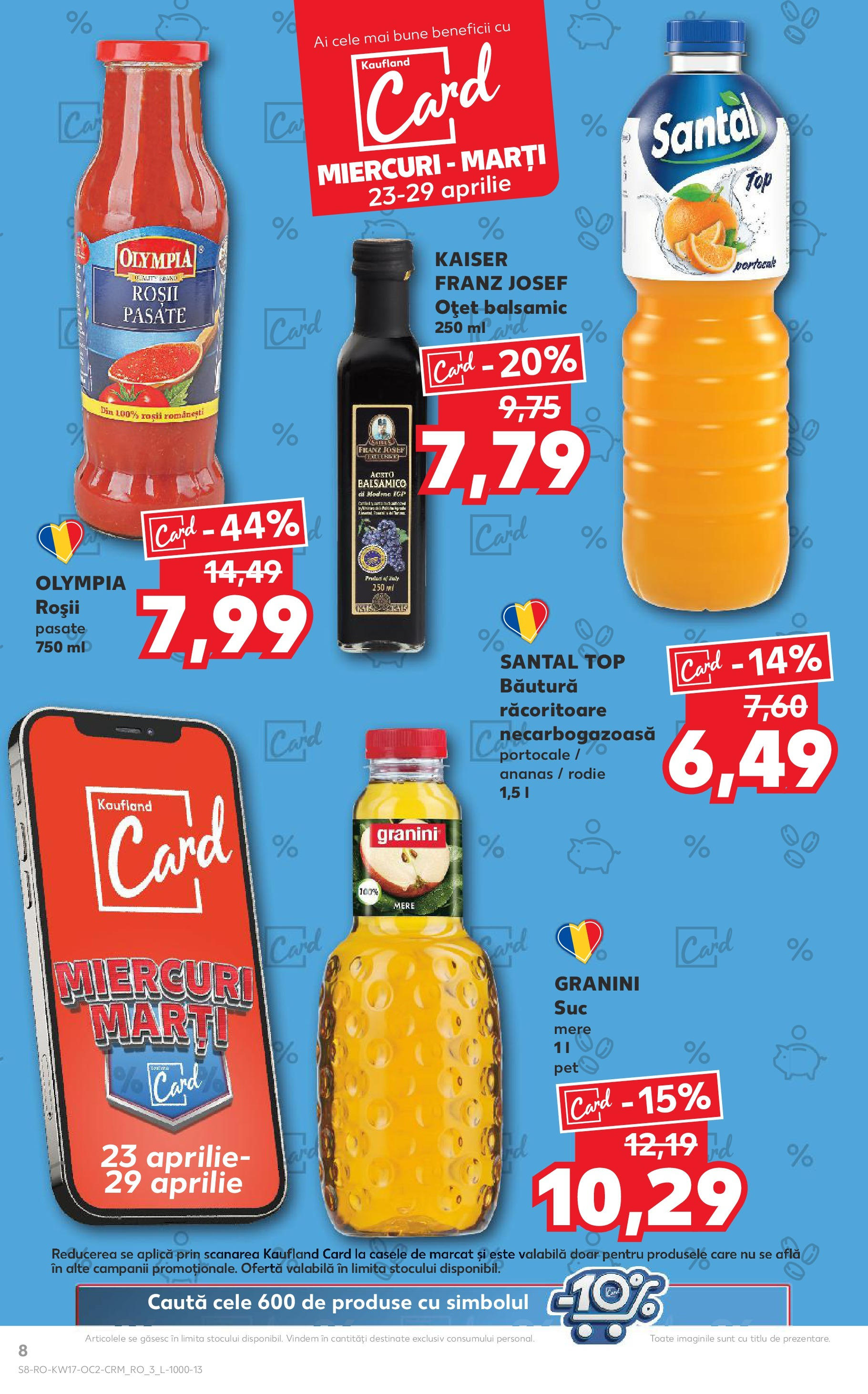 kaufland - Catalog Kaufland valabil din 23.04. - 29.04. - page: 8 kaufland - Catalog Kaufland valabil din 23.04. - 29.04. - page: 8
