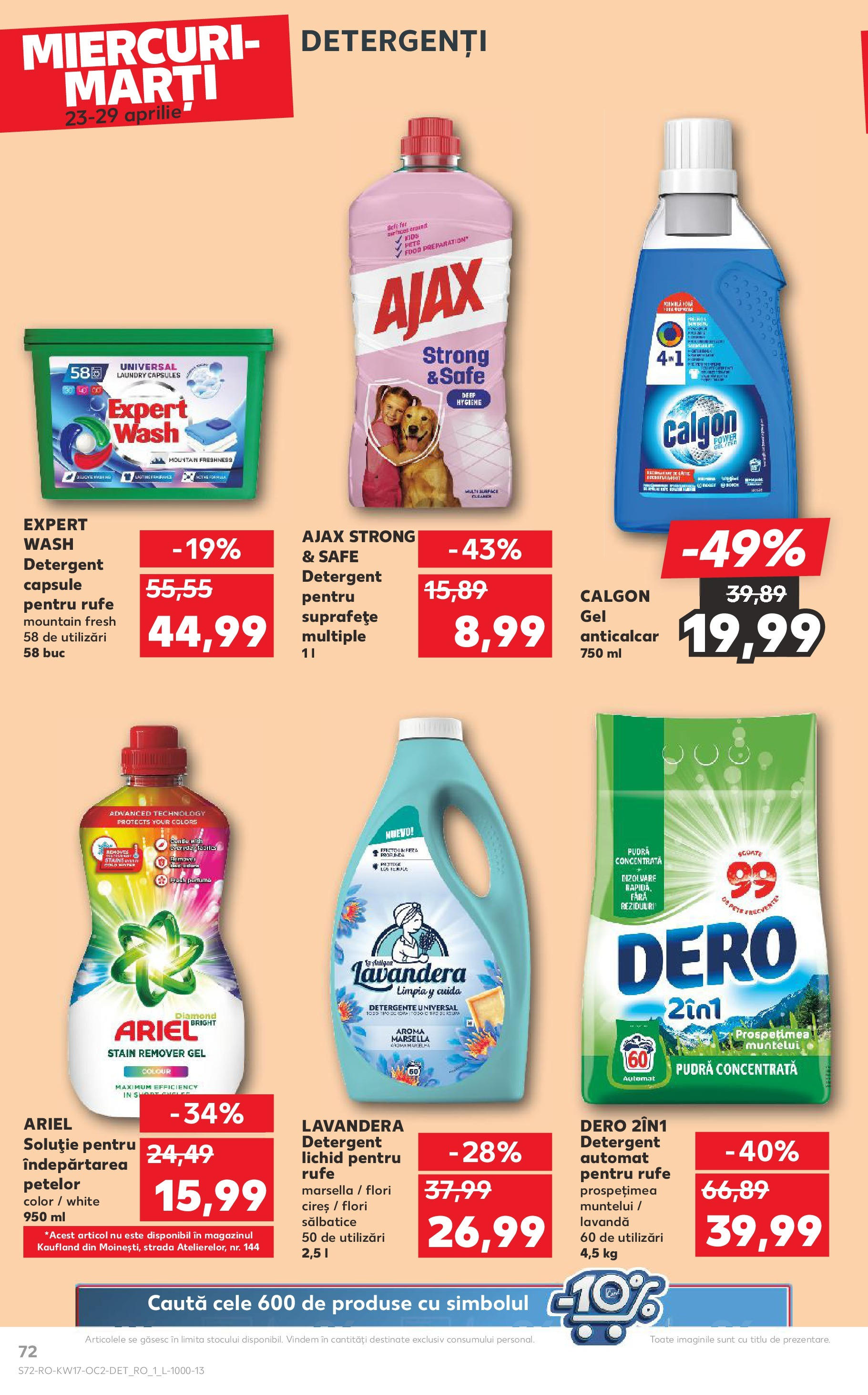 kaufland - Catalog Kaufland valabil din 23.04. - 29.04. - page: 72 kaufland - Catalog Kaufland valabil din 23.04. - 29.04. - page: 72