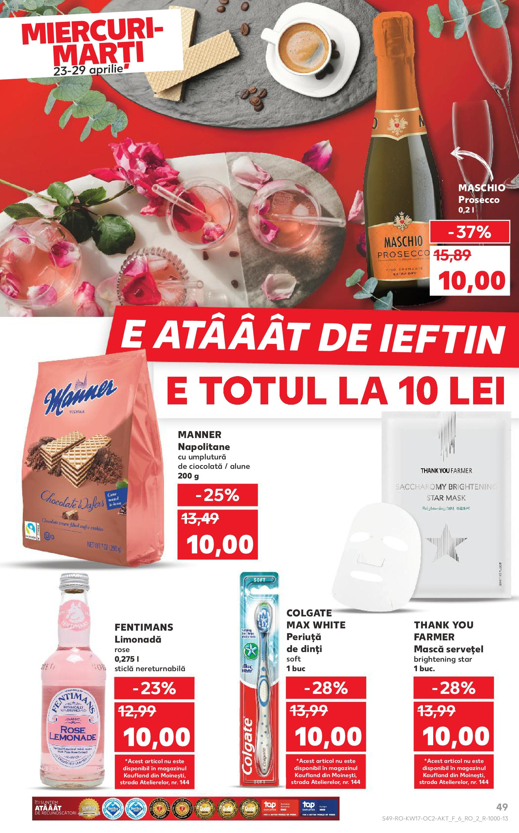 kaufland - Catalog Kaufland valabil din 23.04. - 29.04. - page: 49 kaufland - Catalog Kaufland valabil din 23.04. - 29.04. - page: 49