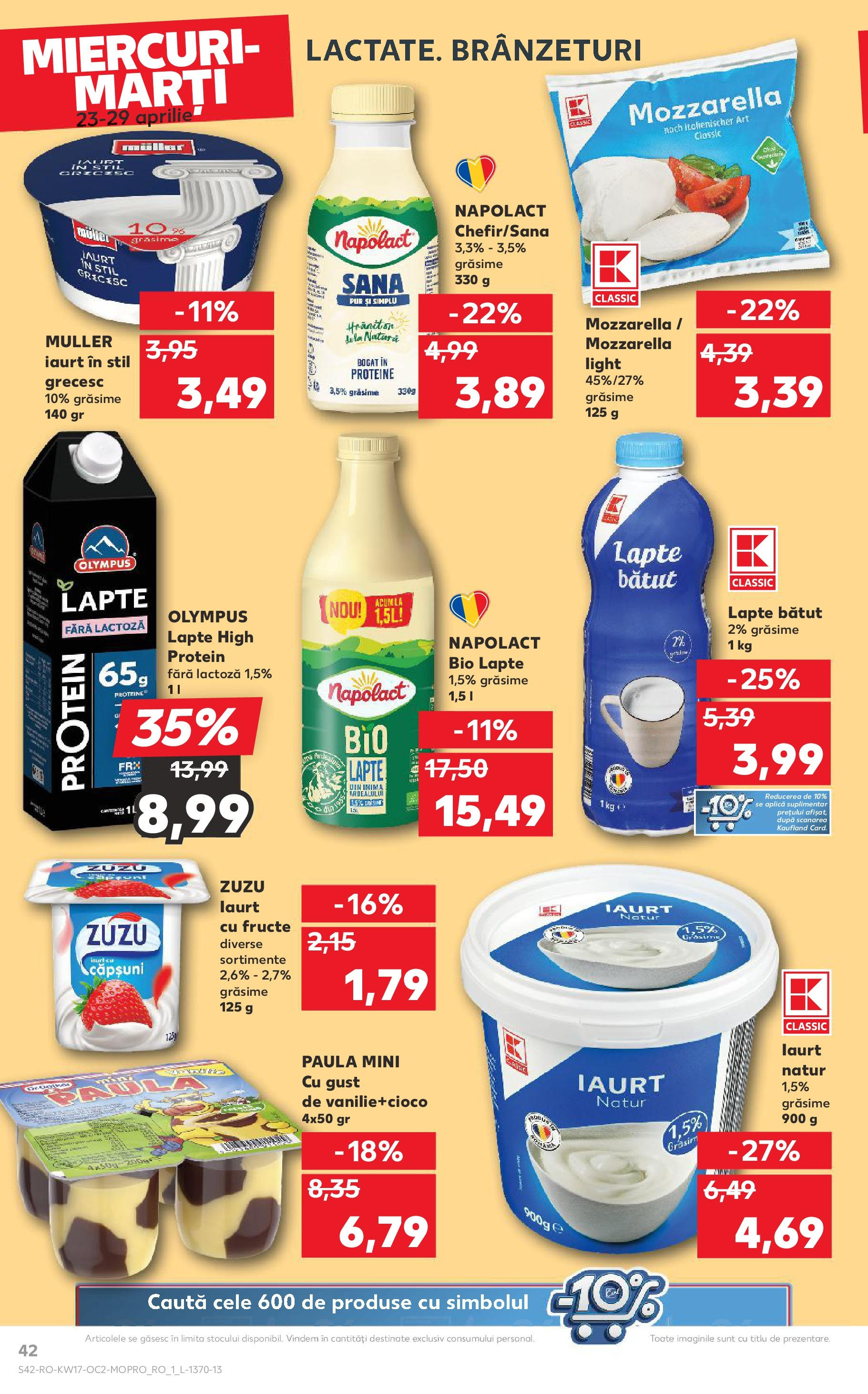 kaufland - Catalog Kaufland valabil din 23.04. - 29.04. - page: 42 kaufland - Catalog Kaufland valabil din 23.04. - 29.04. - page: 42