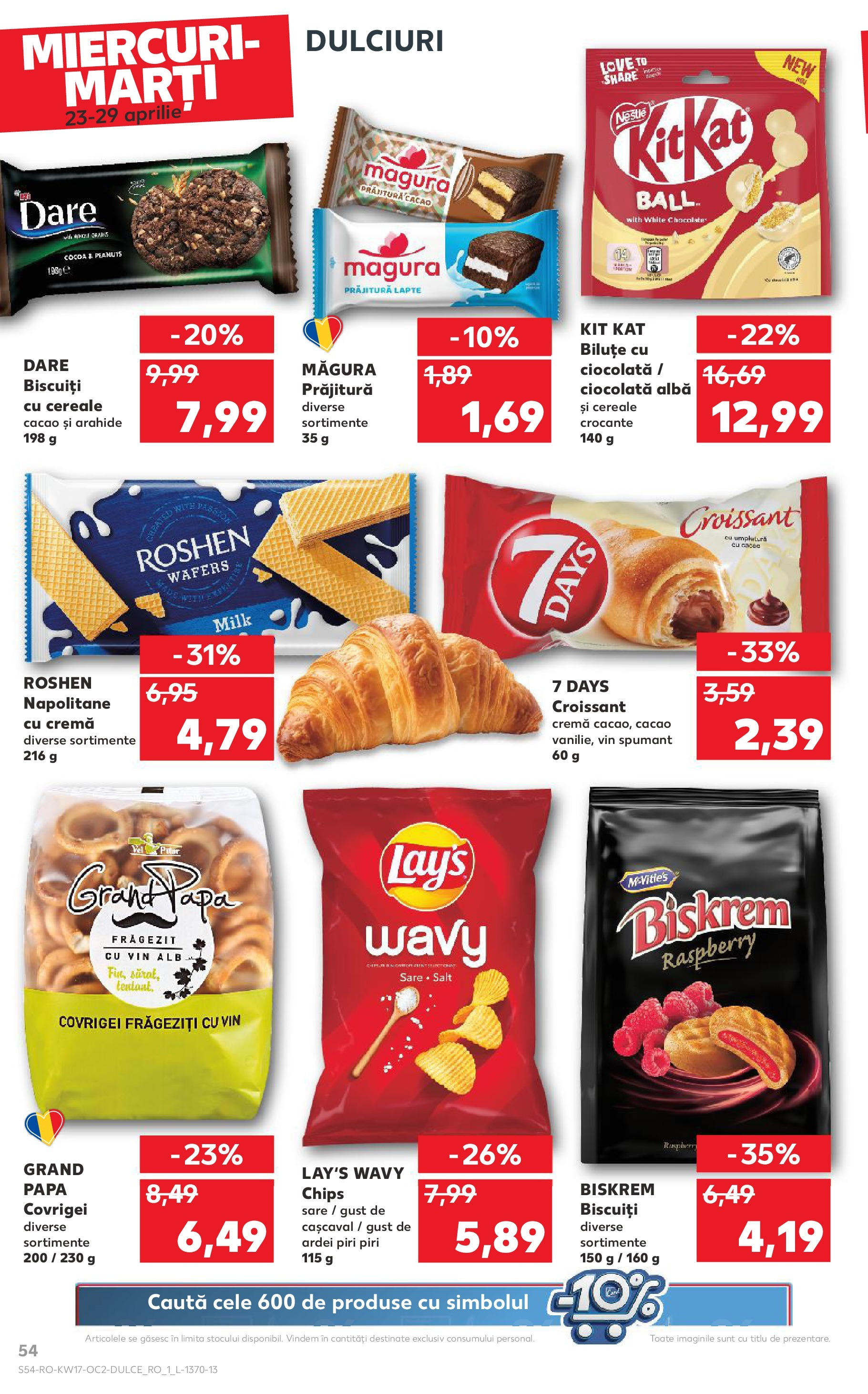 kaufland - Catalog Kaufland valabil din 23.04. - 29.04. - page: 54 kaufland - Catalog Kaufland valabil din 23.04. - 29.04. - page: 54