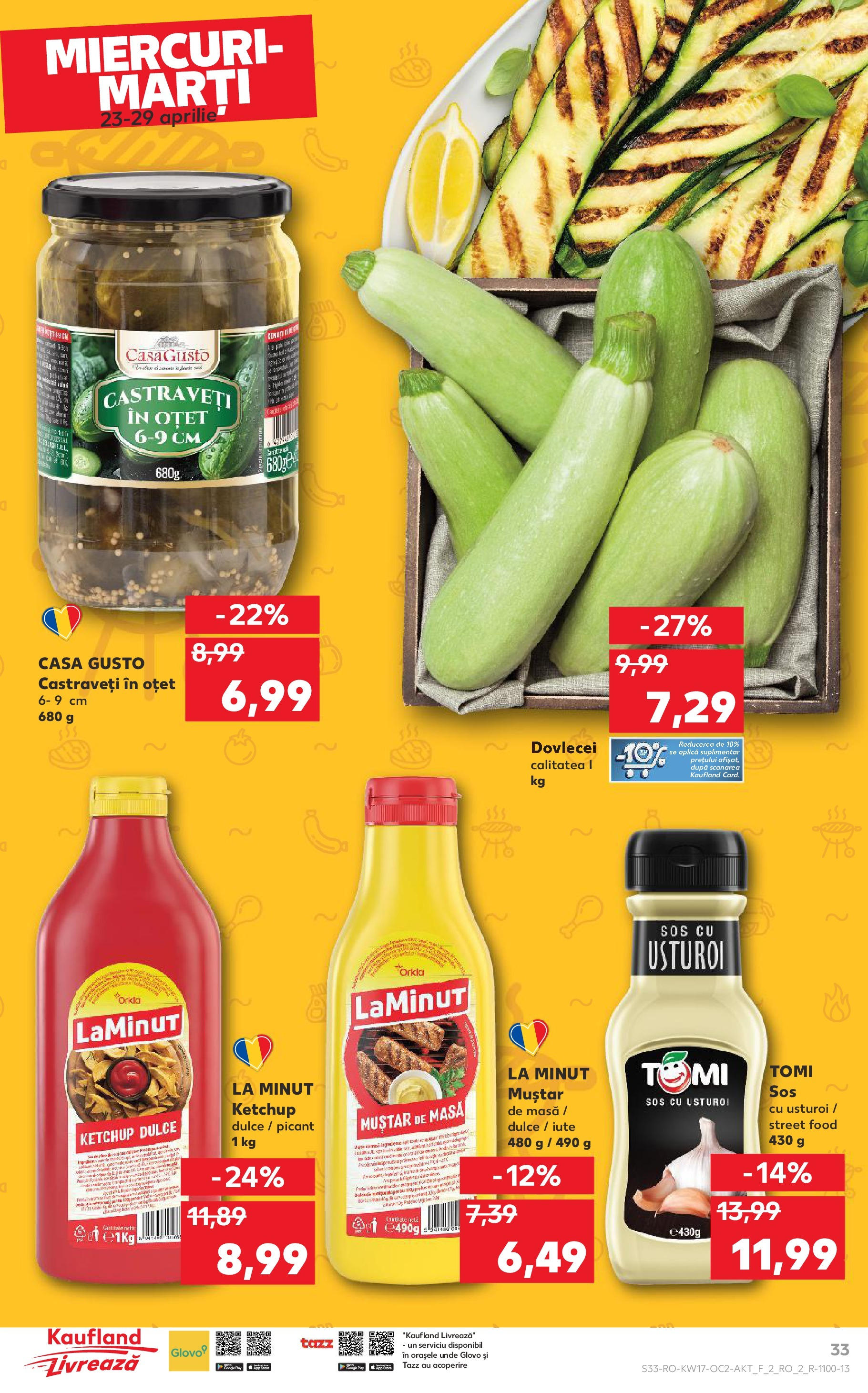 kaufland - Catalog Kaufland valabil din 23.04. - 29.04. - page: 33 kaufland - Catalog Kaufland valabil din 23.04. - 29.04. - page: 33